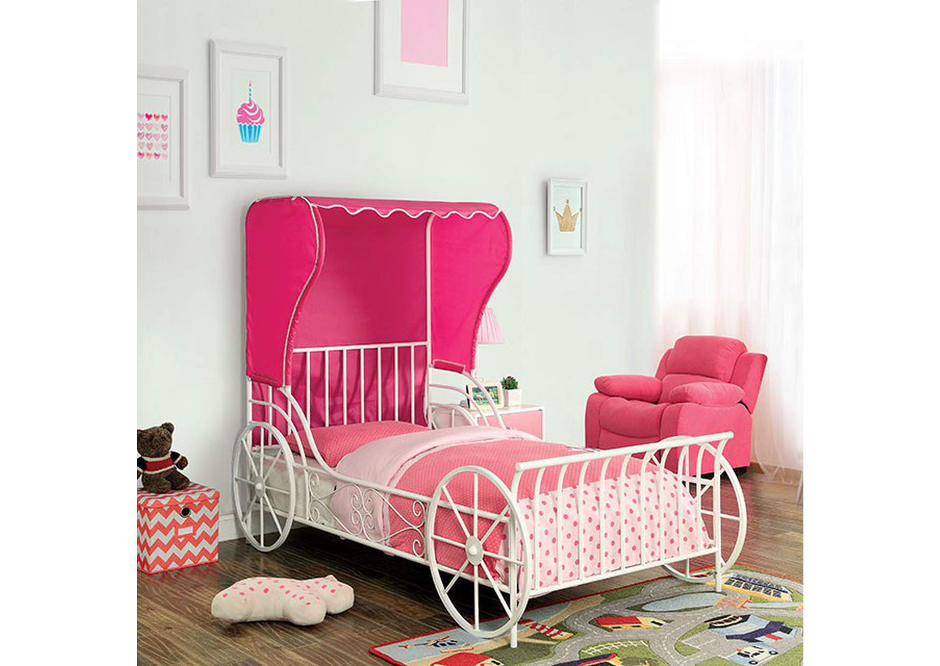 Charm Bed,Furniture of America