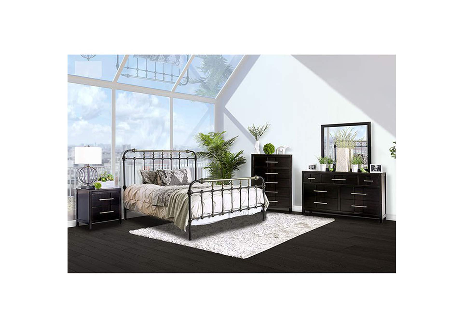 Riana Queen Bed,Furniture of America