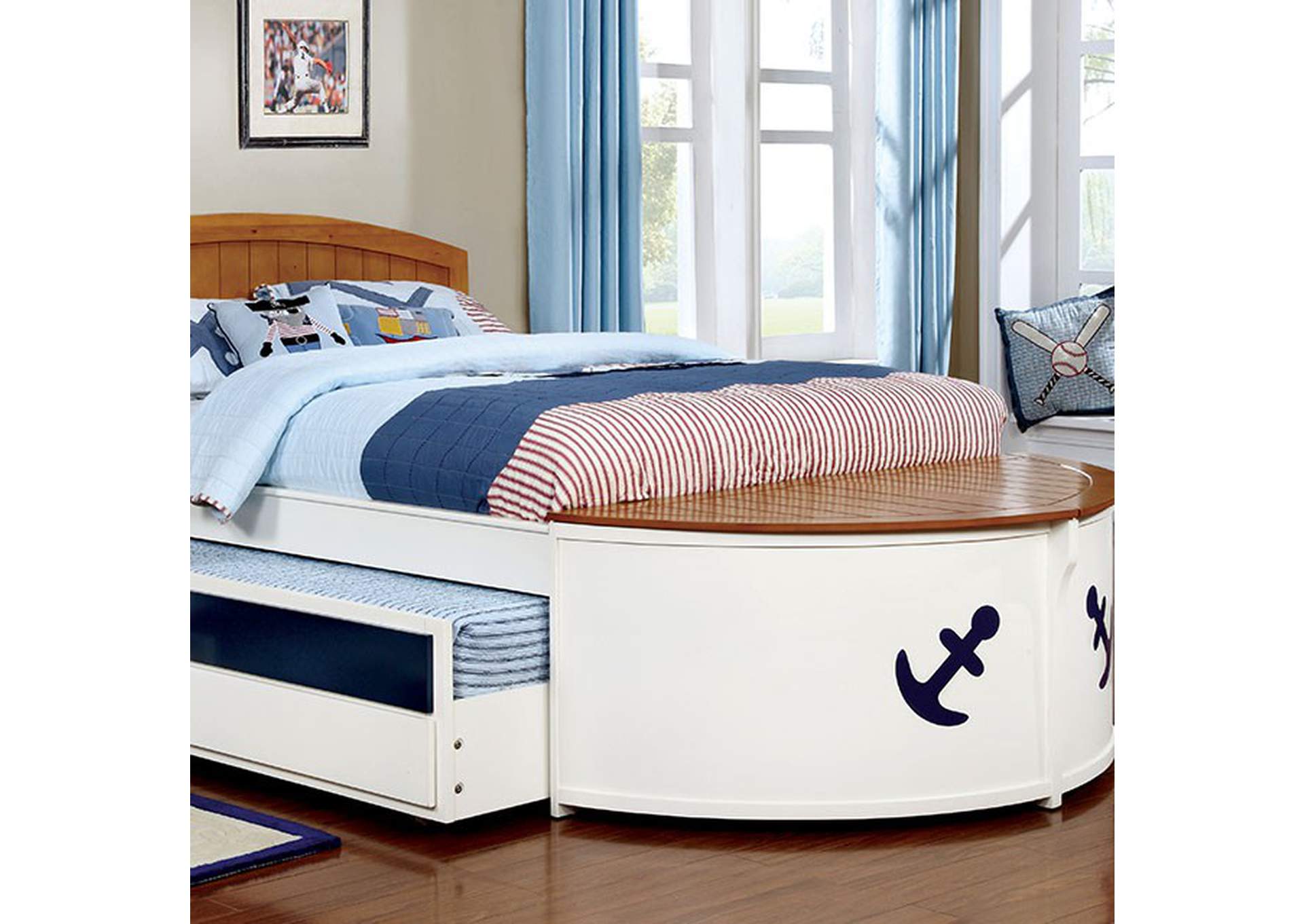 Voyager Captain Bed,Furniture of America