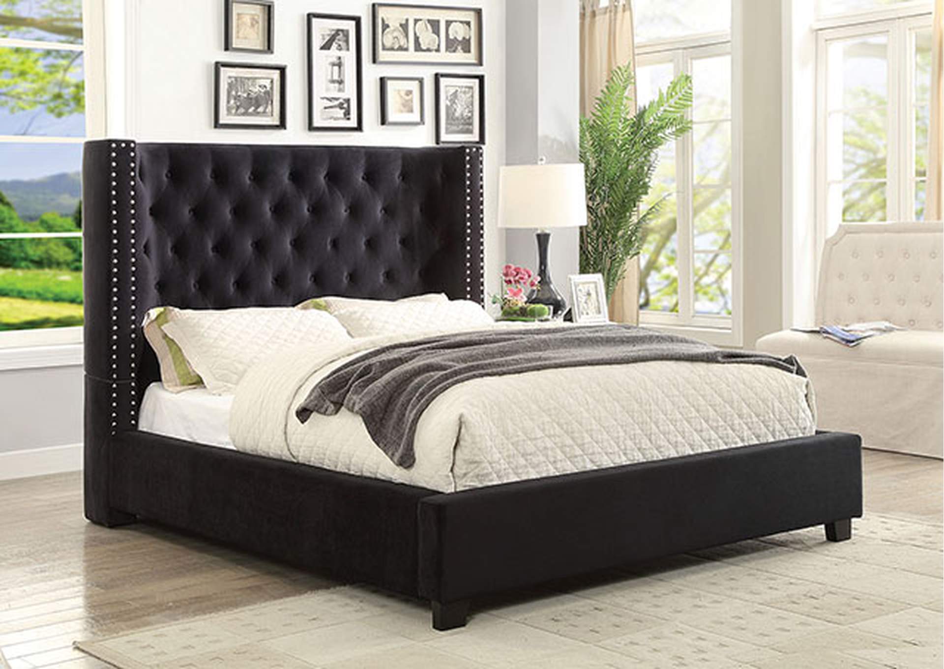 Carley Queen Bed,Furniture of America
