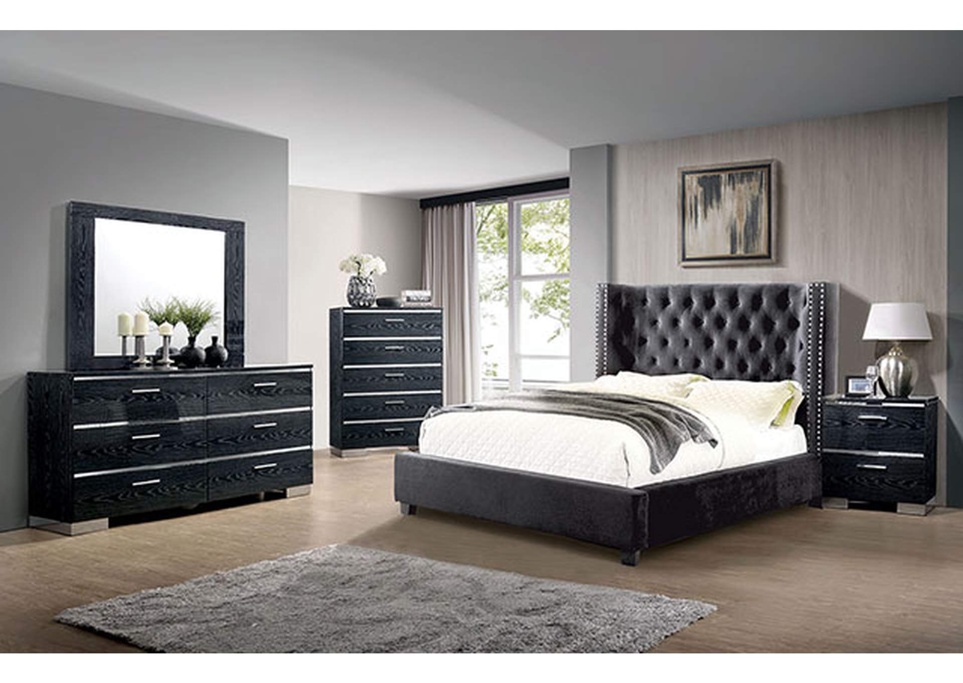 Cayla Bed,Furniture of America