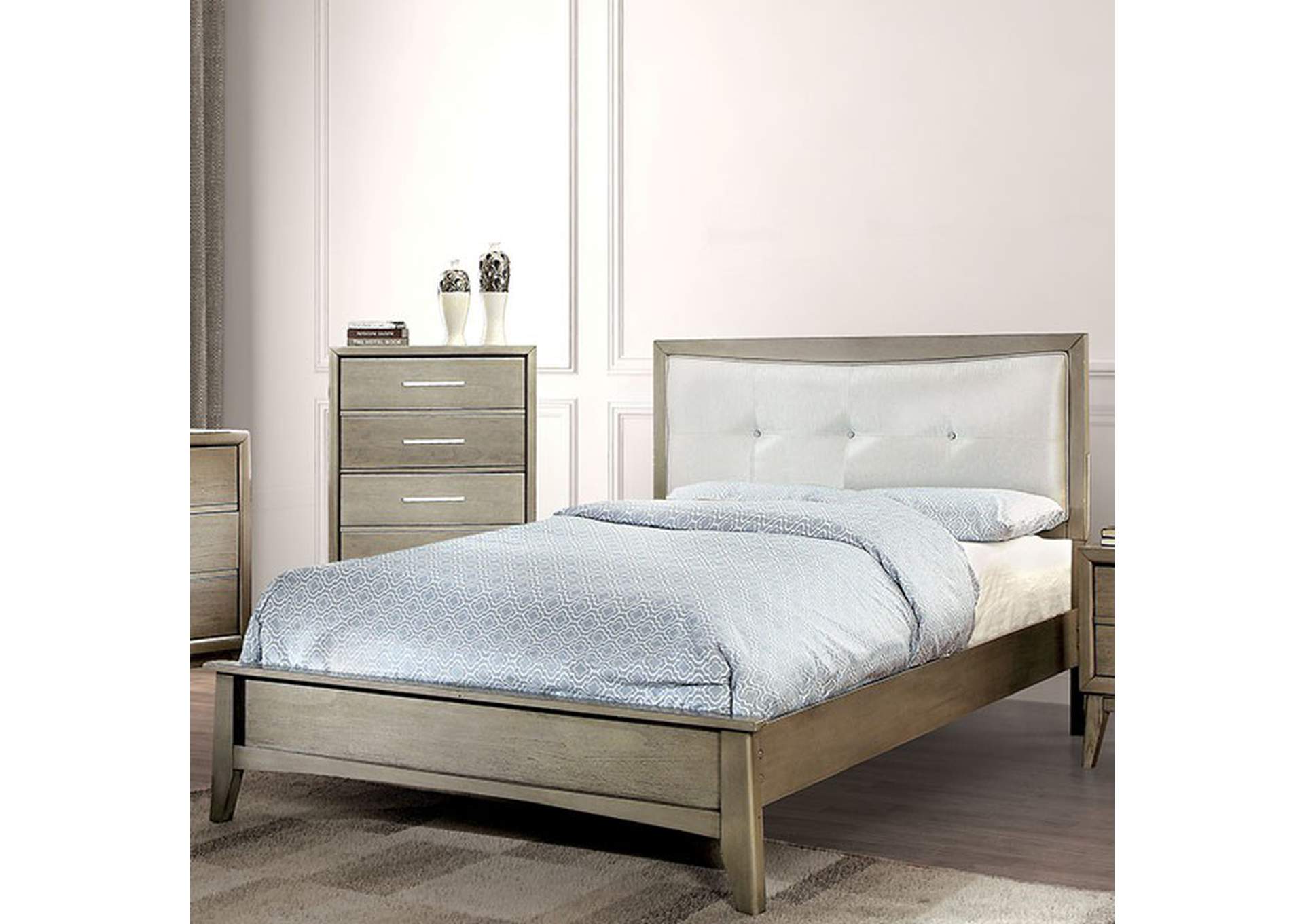 Snyder Cal.King Bed,Furniture of America