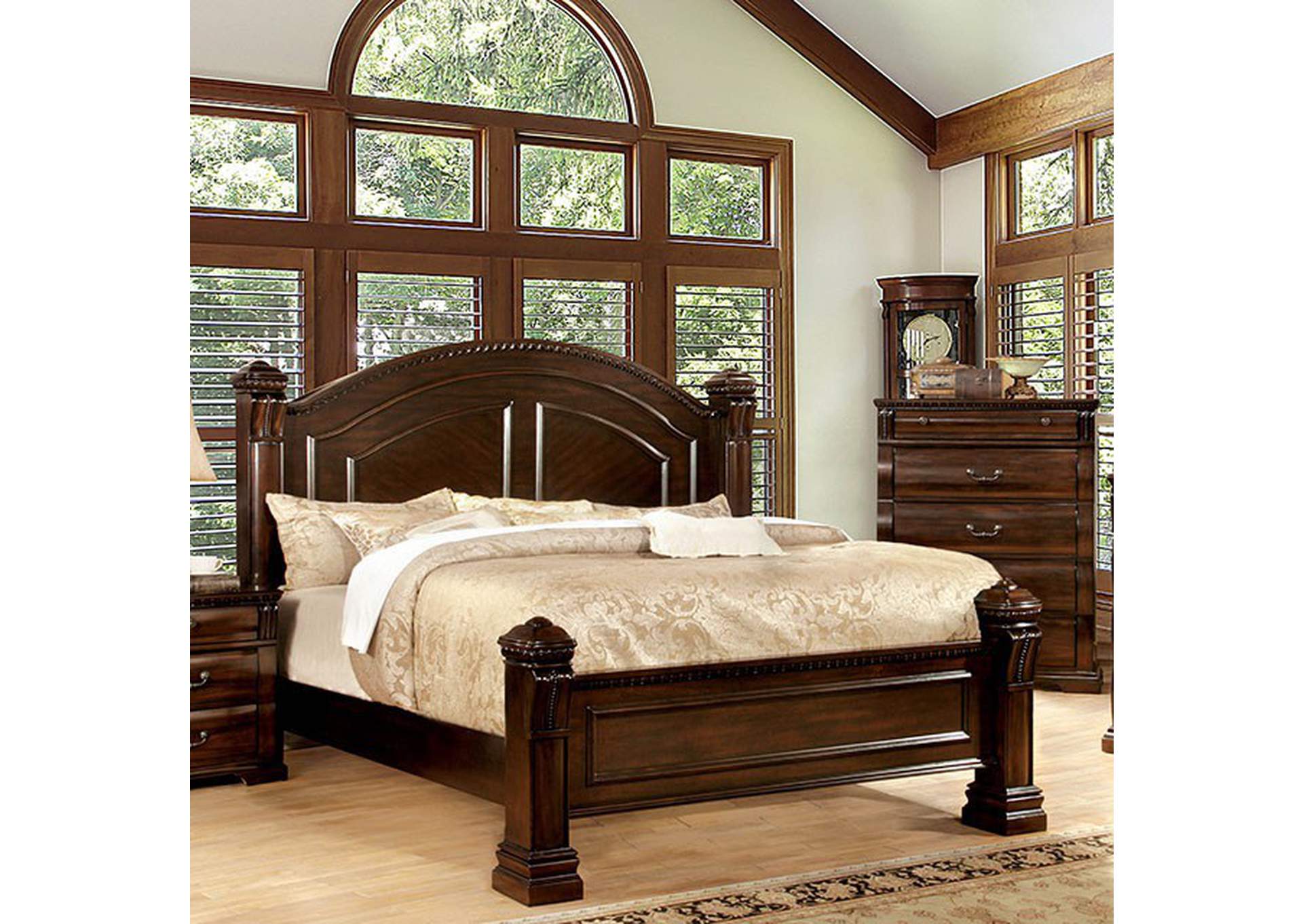 Burleigh Cherry Queen Bed,Furniture of America