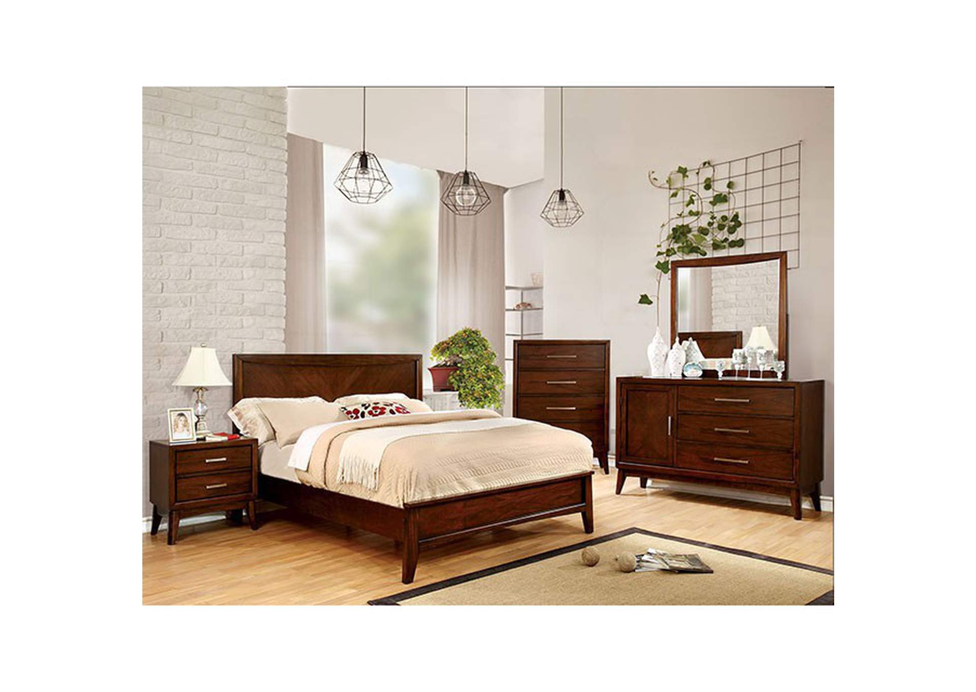 Snyder Cal.King Bed,Furniture of America
