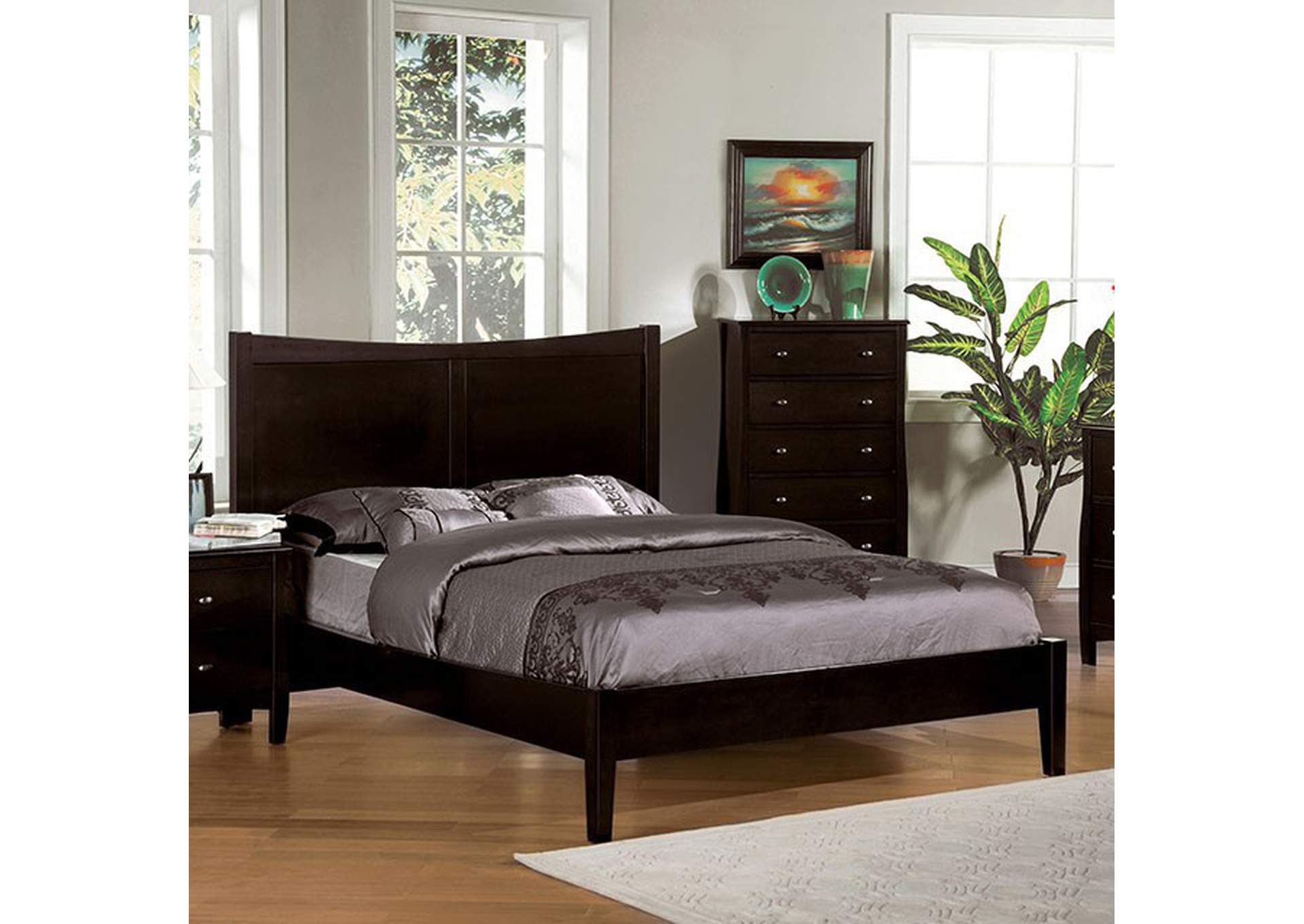 Milano Cal.King Bed,Furniture of America