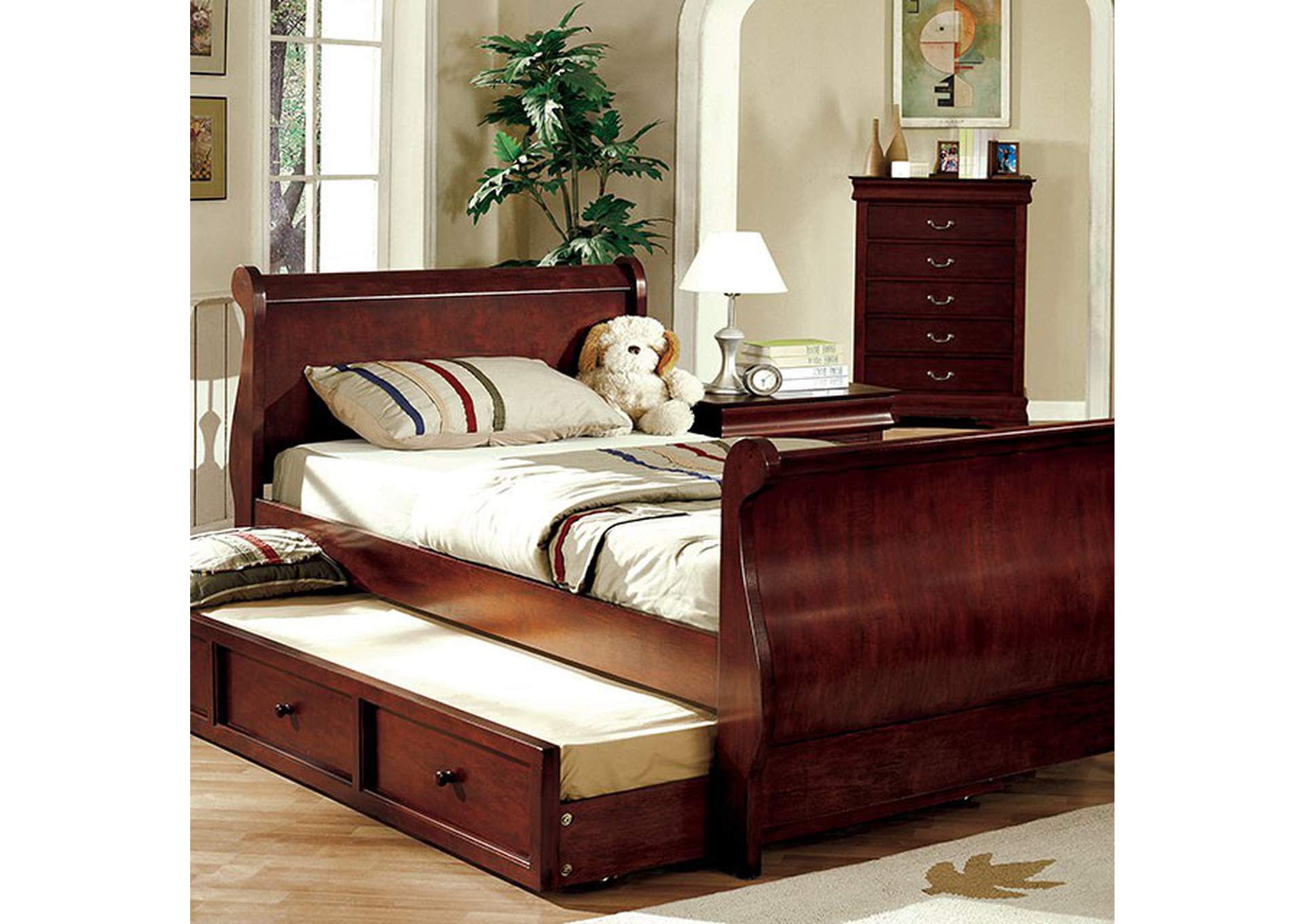 Louis Philippe Jr. Full Bed,Furniture of America