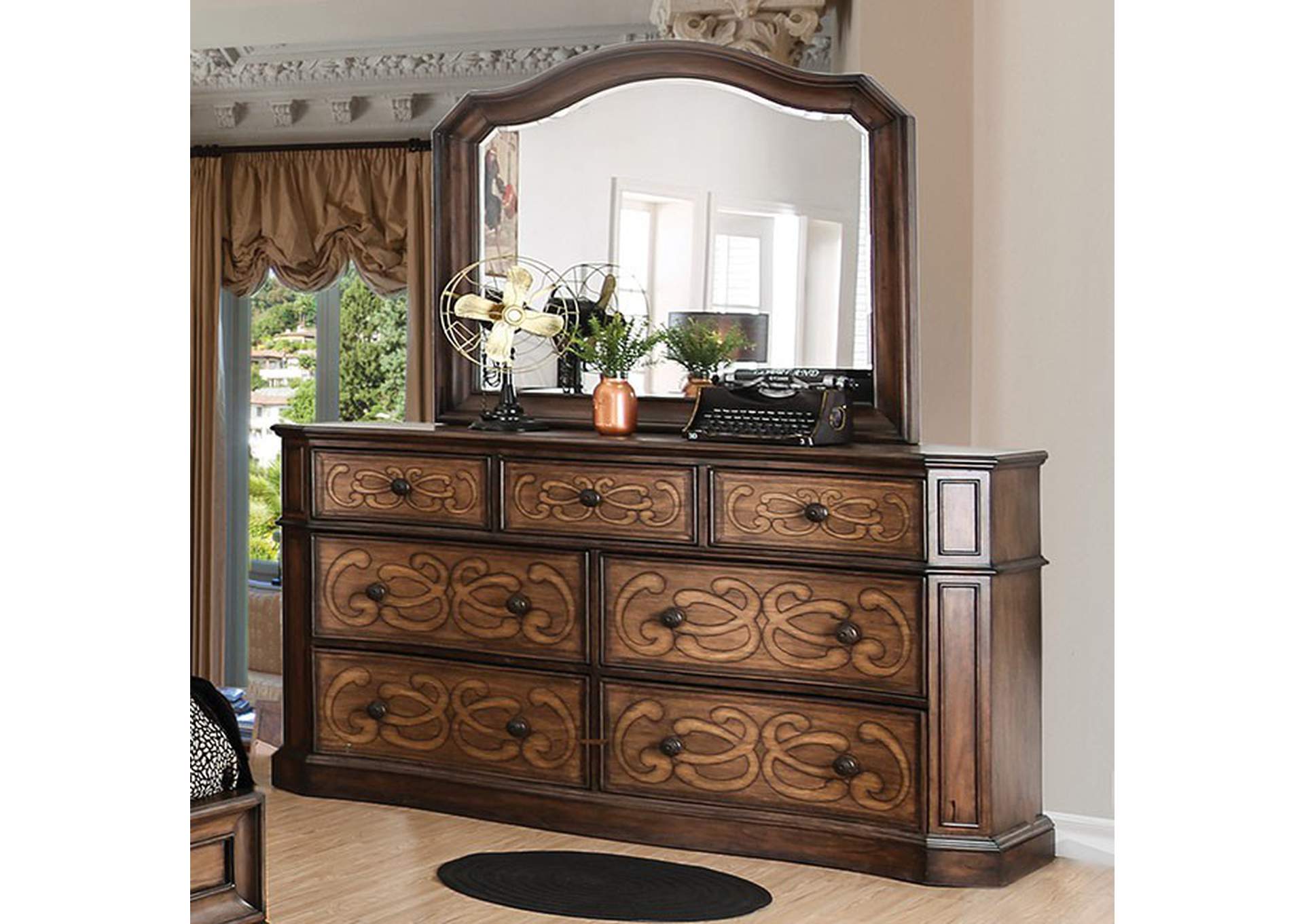 Emmaline Dresser,Furniture of America