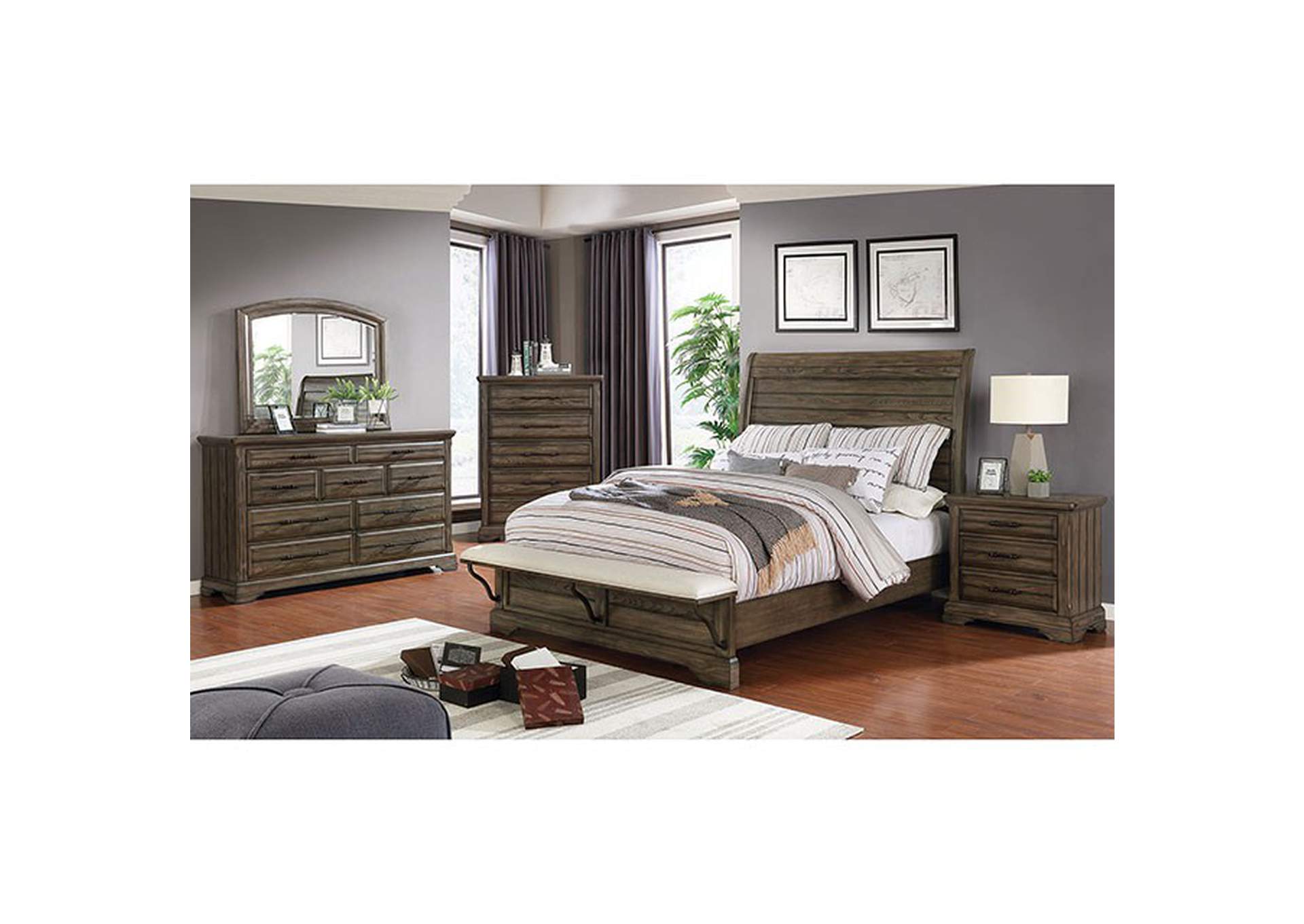 Gilbert Queen Bed,Furniture of America