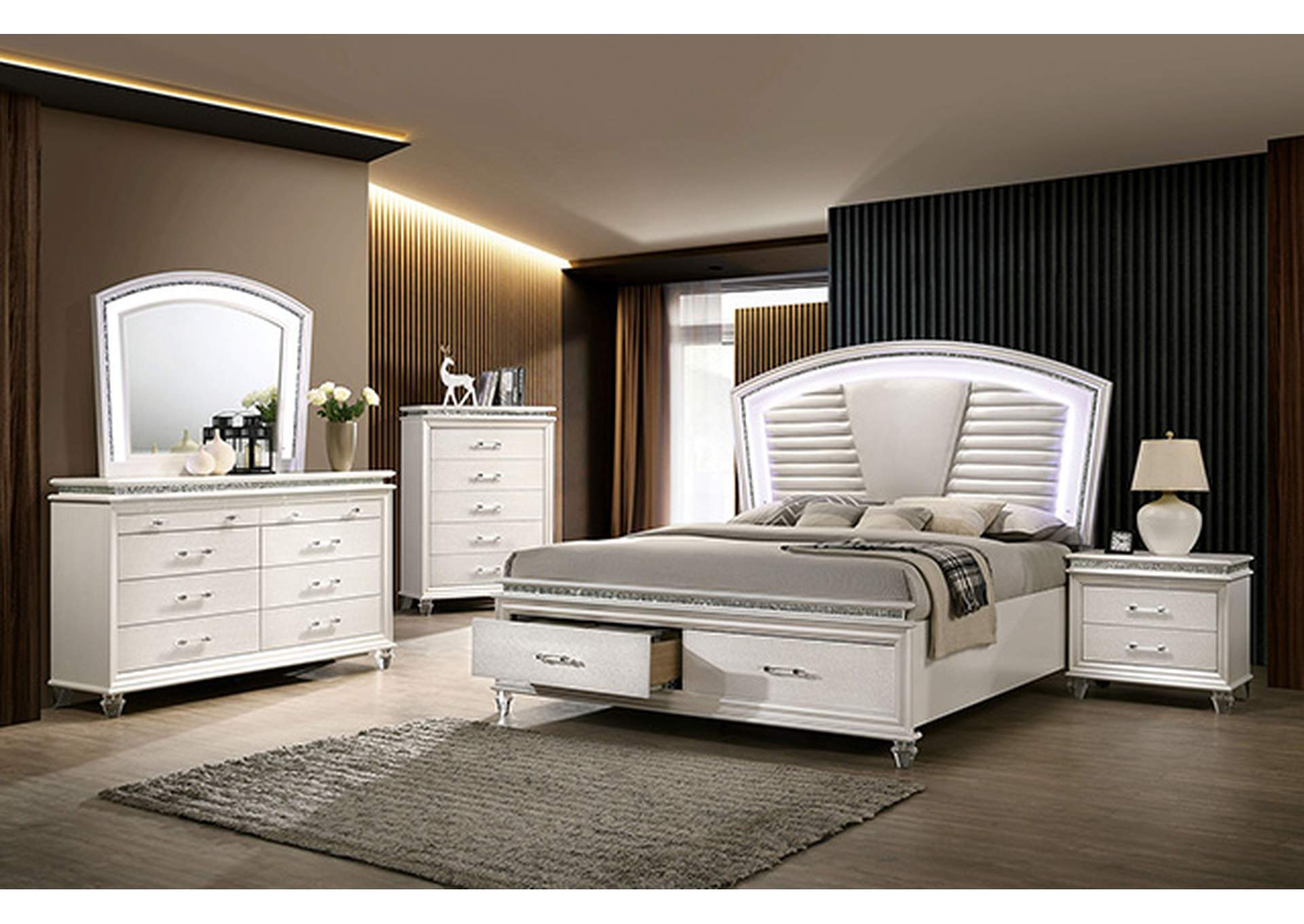 Maddie Cal.King Bed,Furniture of America
