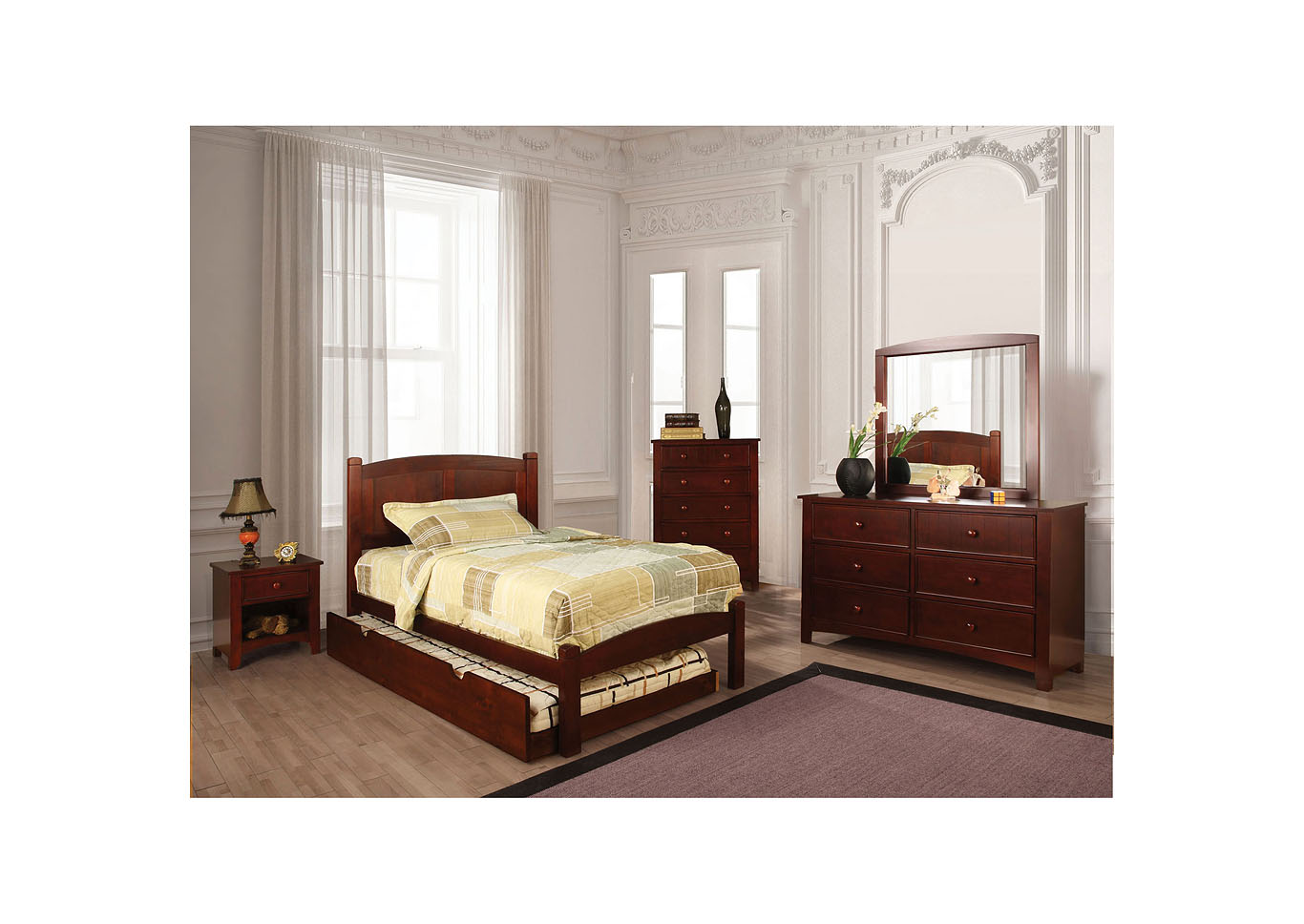 Cara Bed,Furniture of America