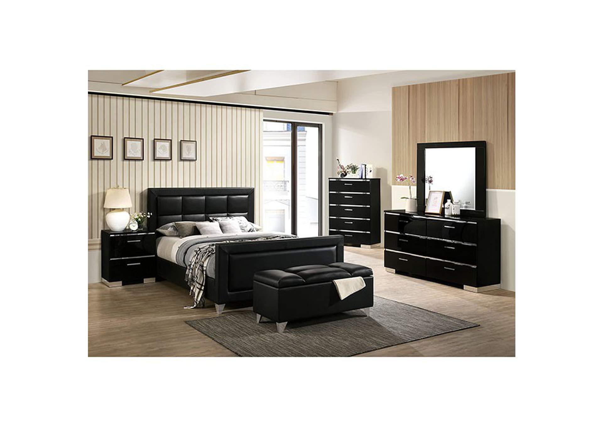 Menkar Queen Bed,Furniture of America