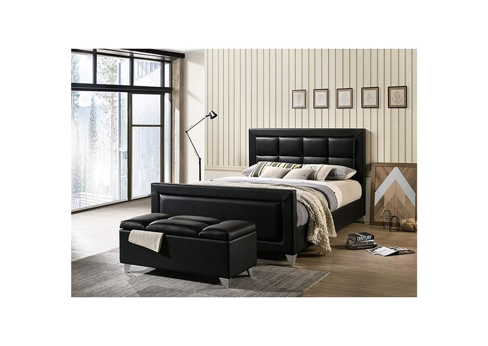Menkar Queen Bed,Furniture of America