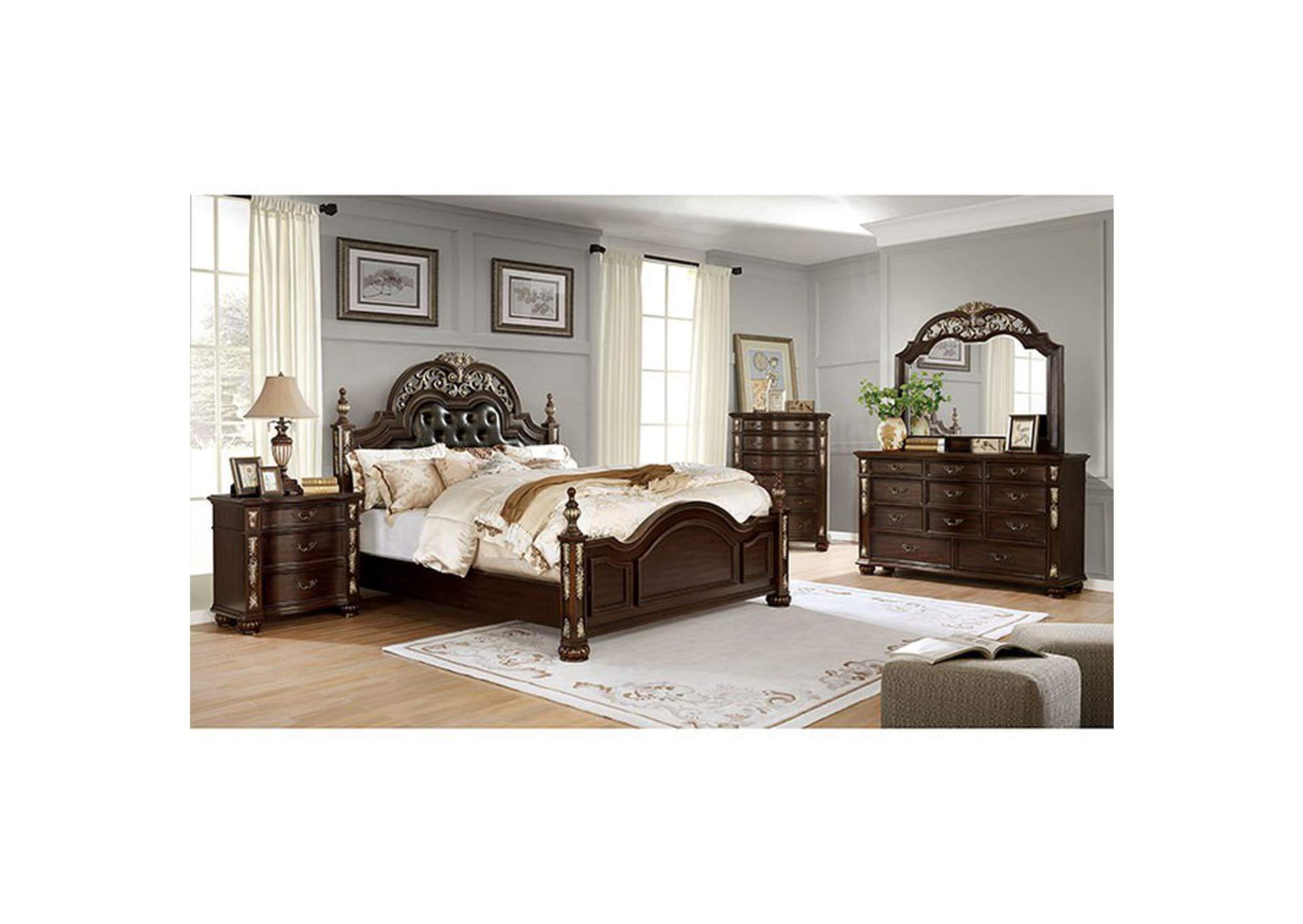 Theodor Bed,Furniture of America
