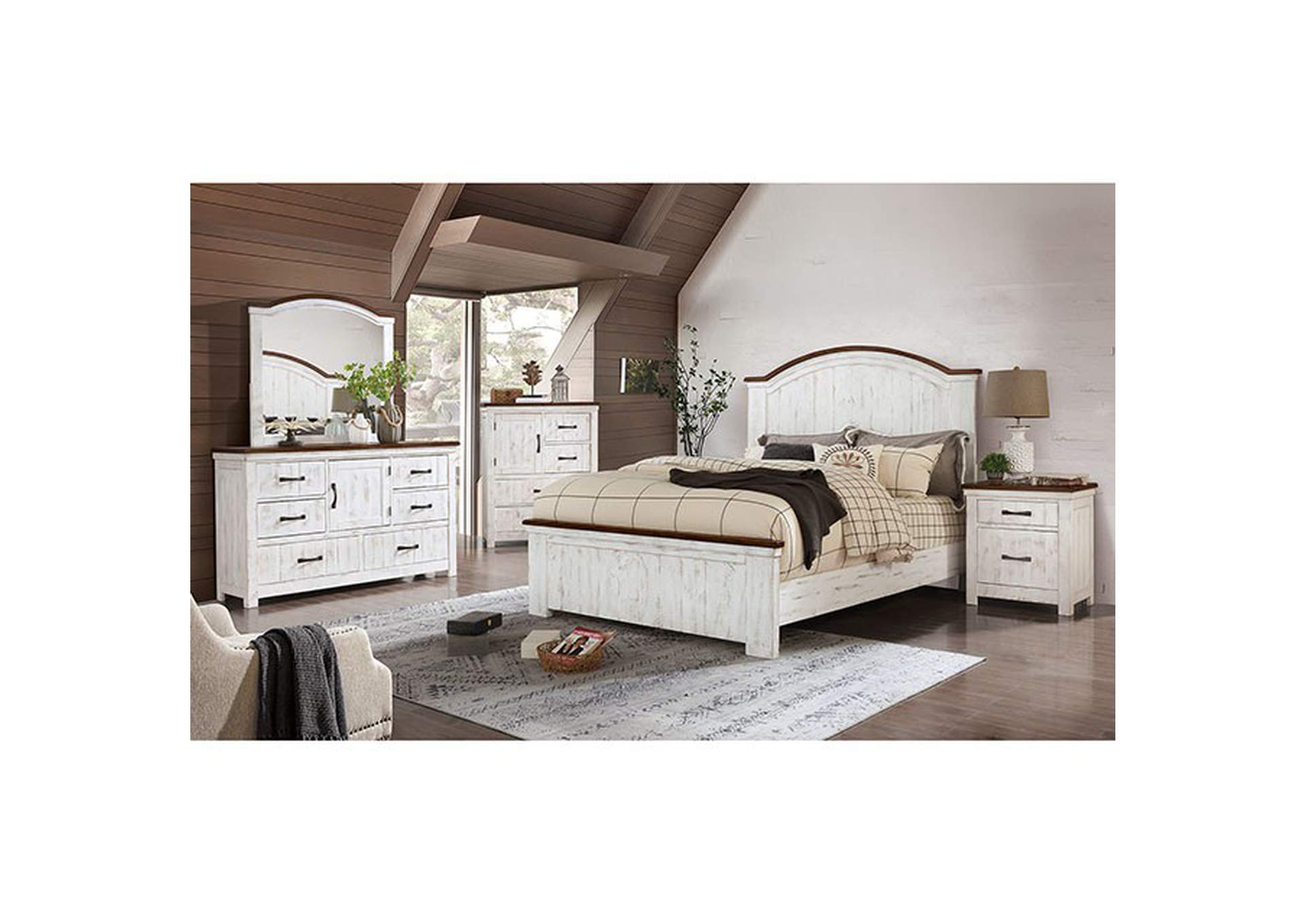 Alyson Queen Bed,Furniture of America