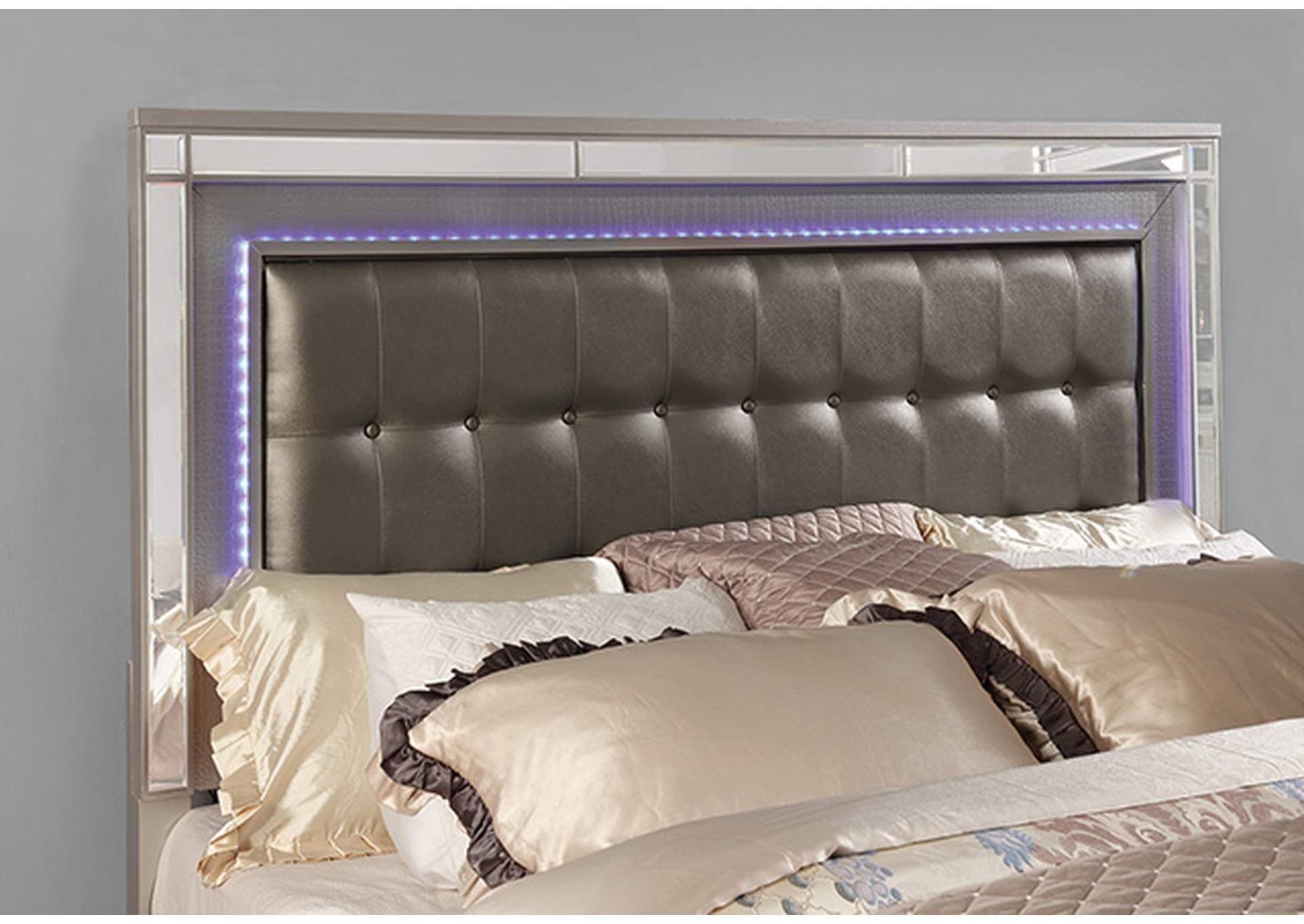 Brachium Cal.King Bed,Furniture of America
