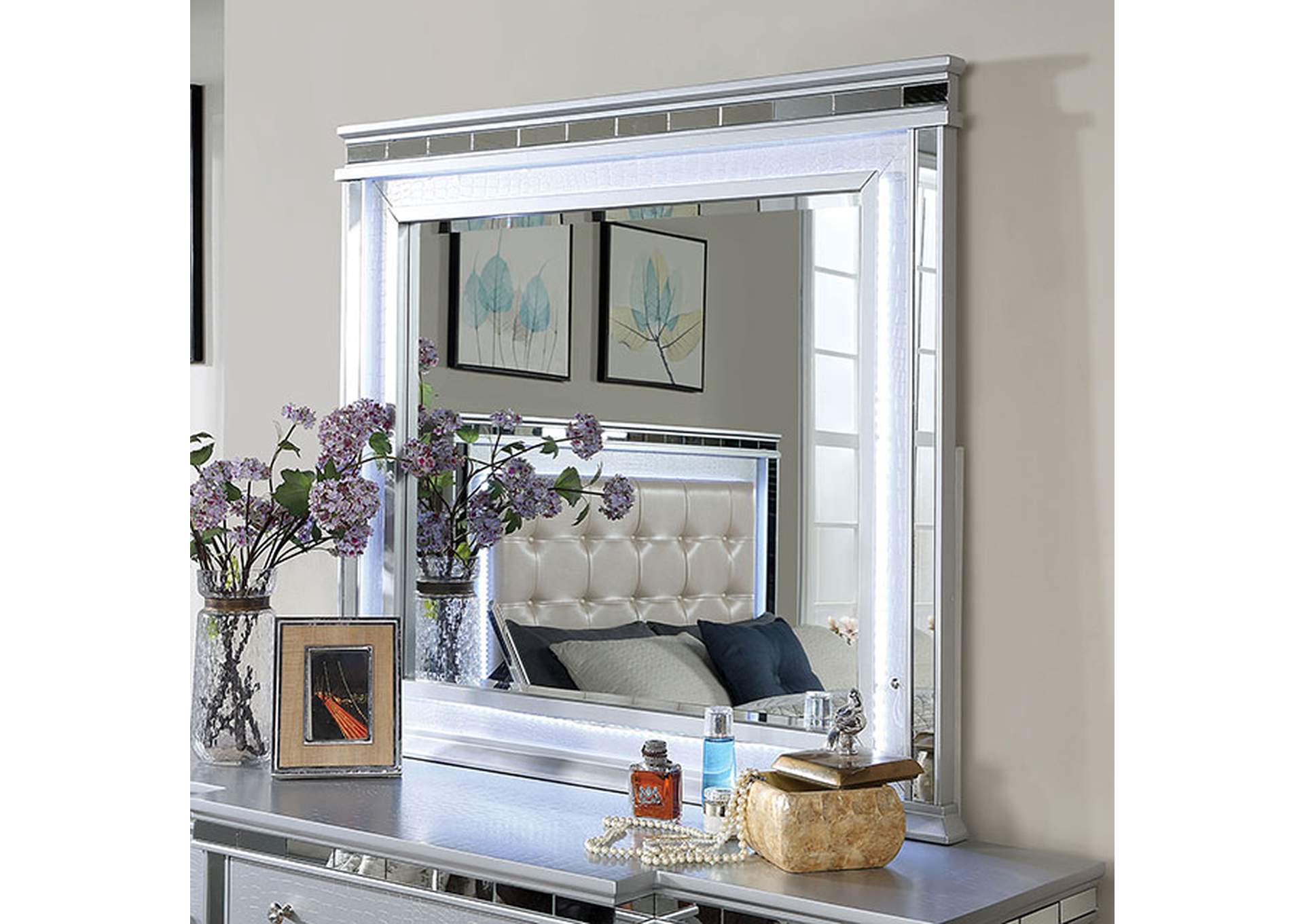 Bellinzona Mirror,Furniture of America