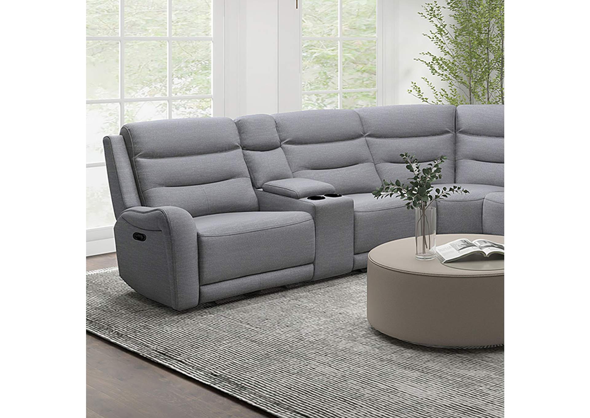 Matthias Motion Sectional,Furniture of America