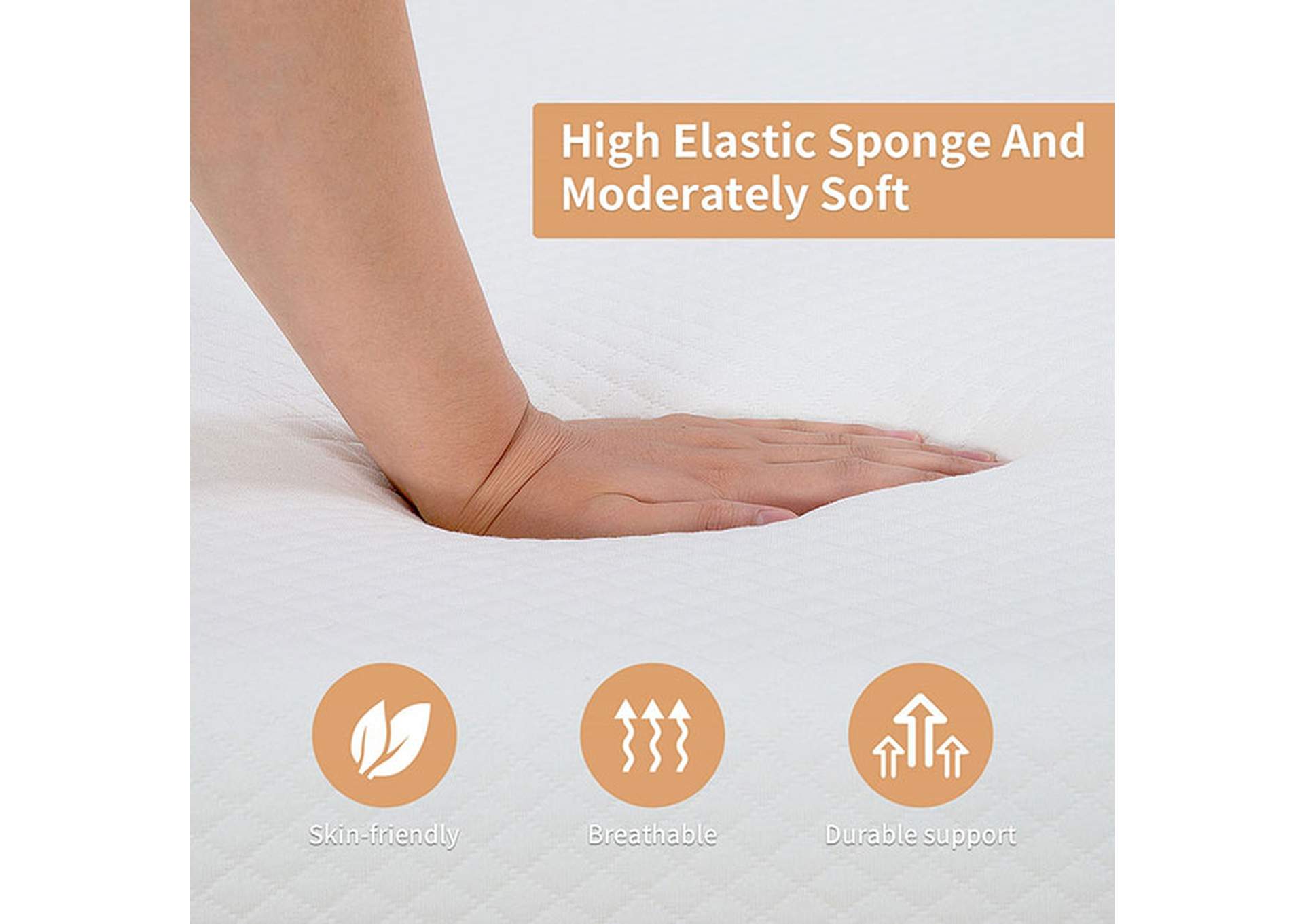 Artemisia 8" E.King Memory Foam Mattress,Furniture of America