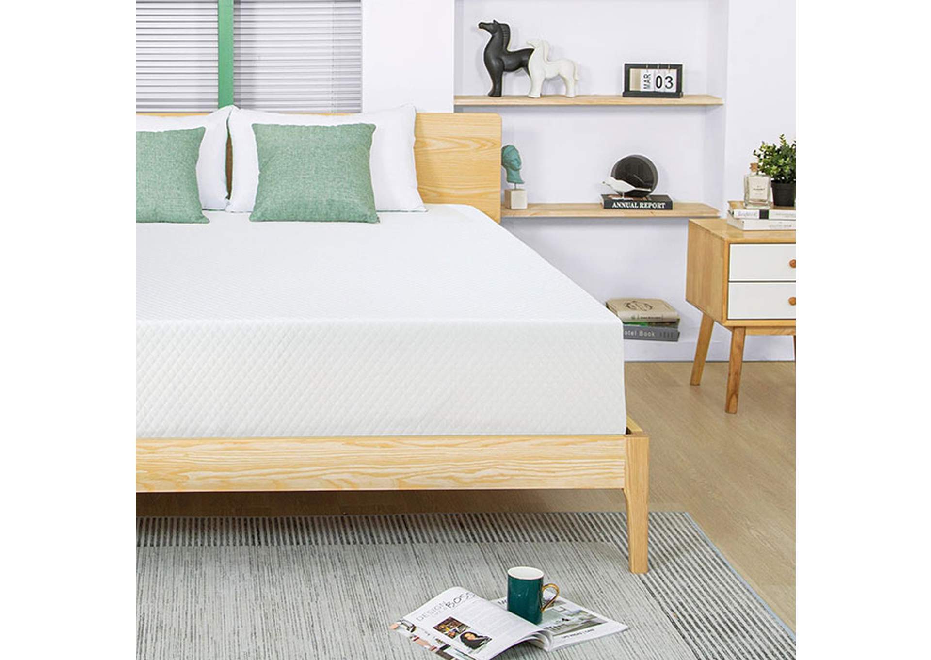 Artemisia 12" Memory Foam Mattress,Furniture of America