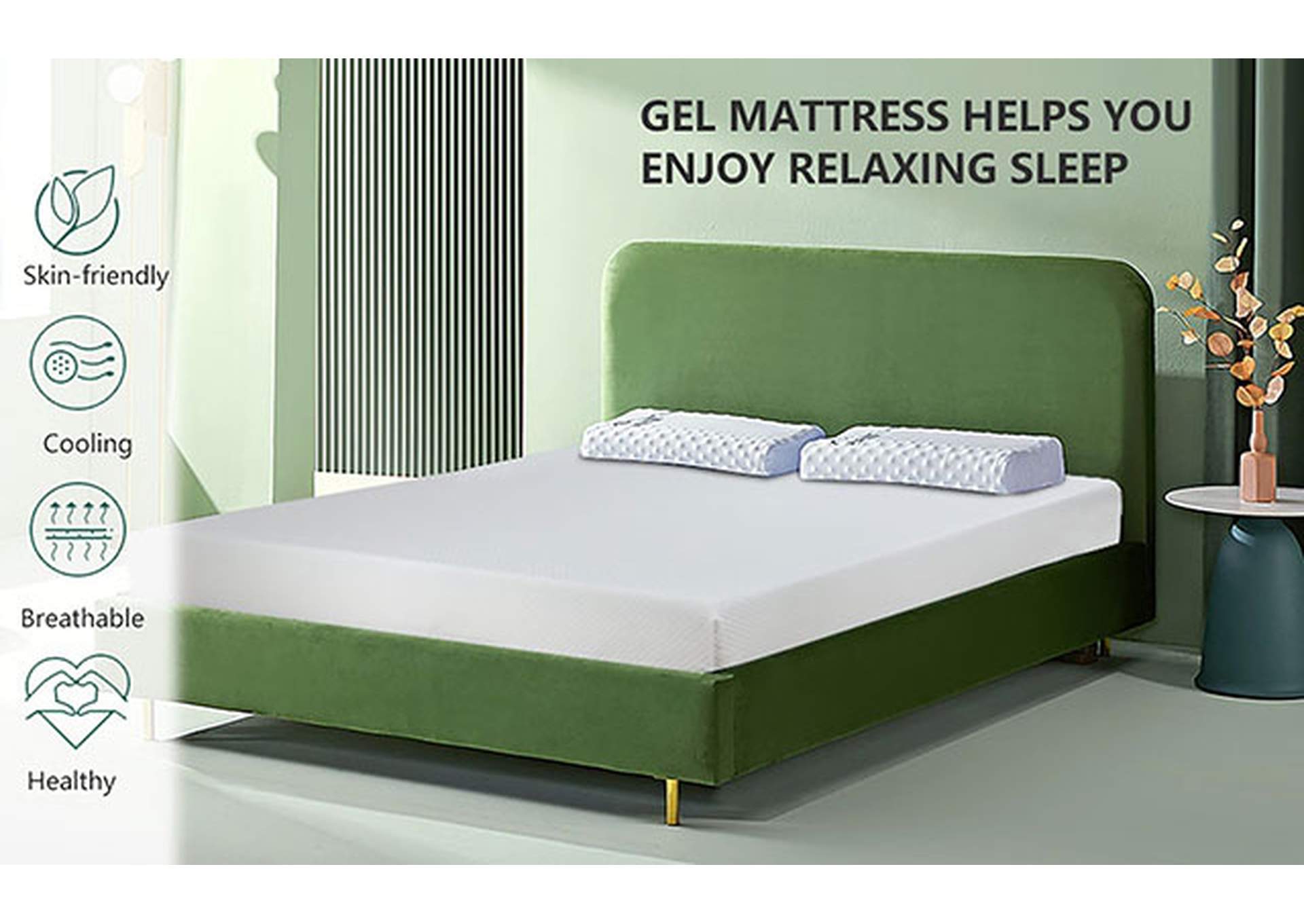 Artemisia 12" Memory Foam Mattress,Furniture of America