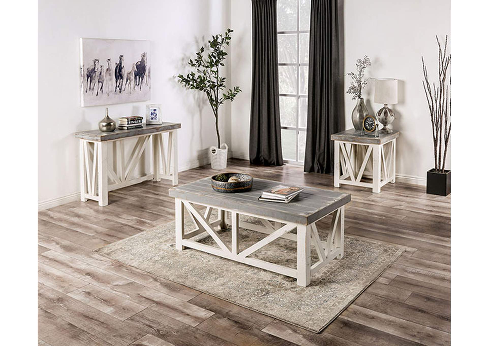 Halton Hills End Table,Furniture of America