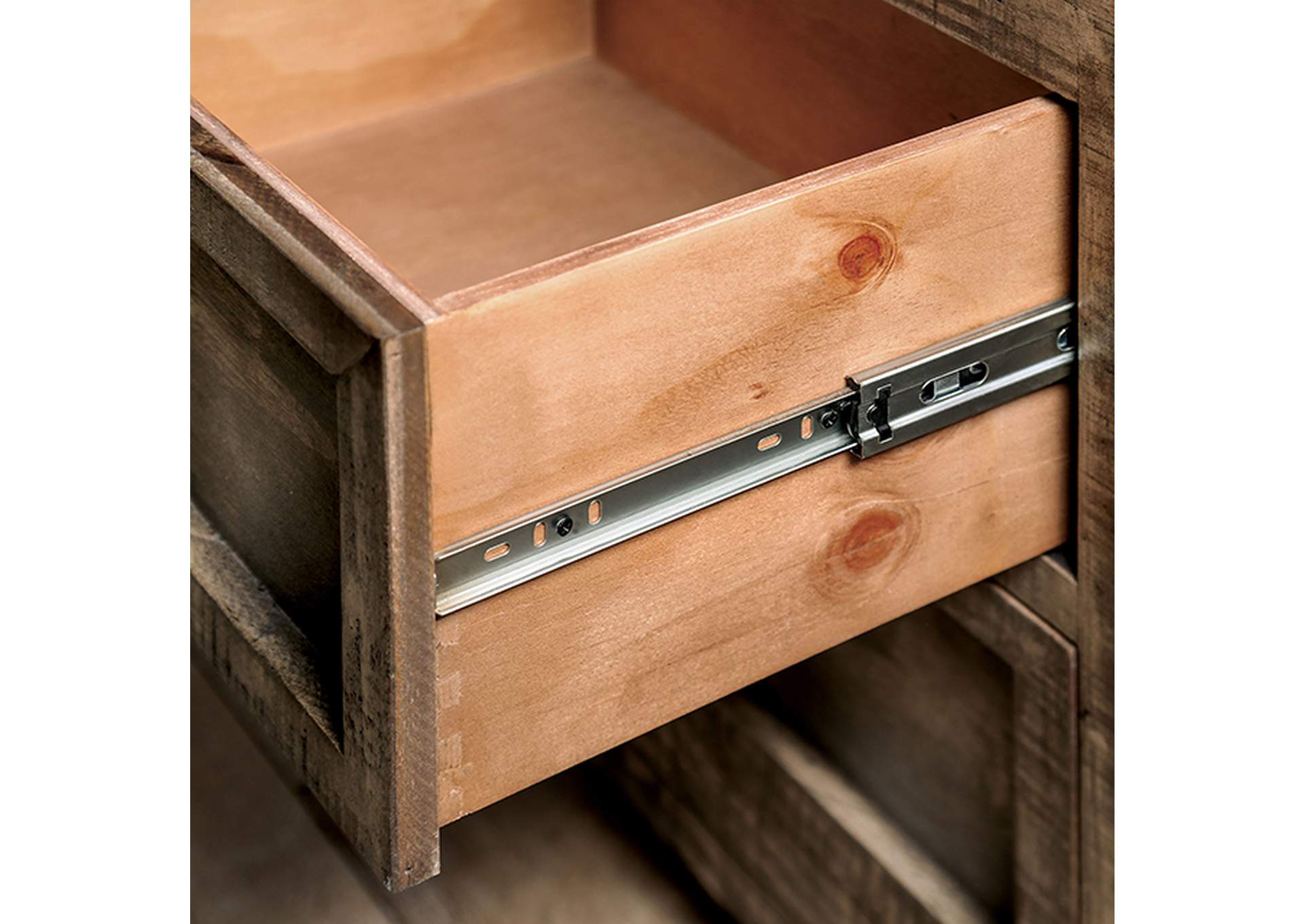 Oakridge Cal.King Bed,Furniture of America