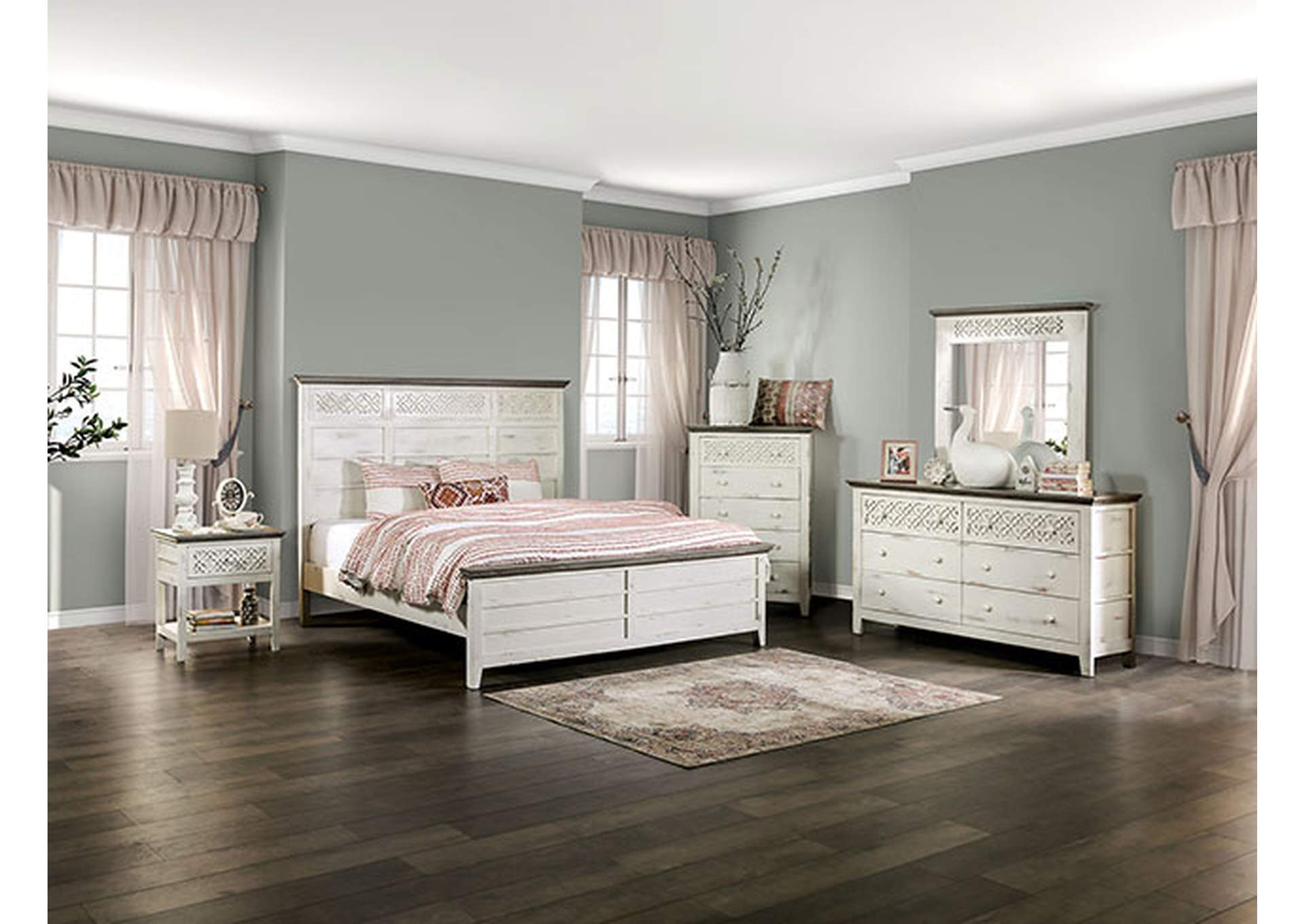 Myrtlemoore Bed,Furniture of America