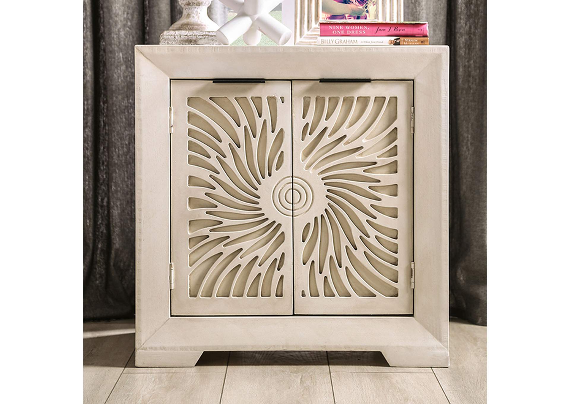 Geneva Night Stand,Furniture of America