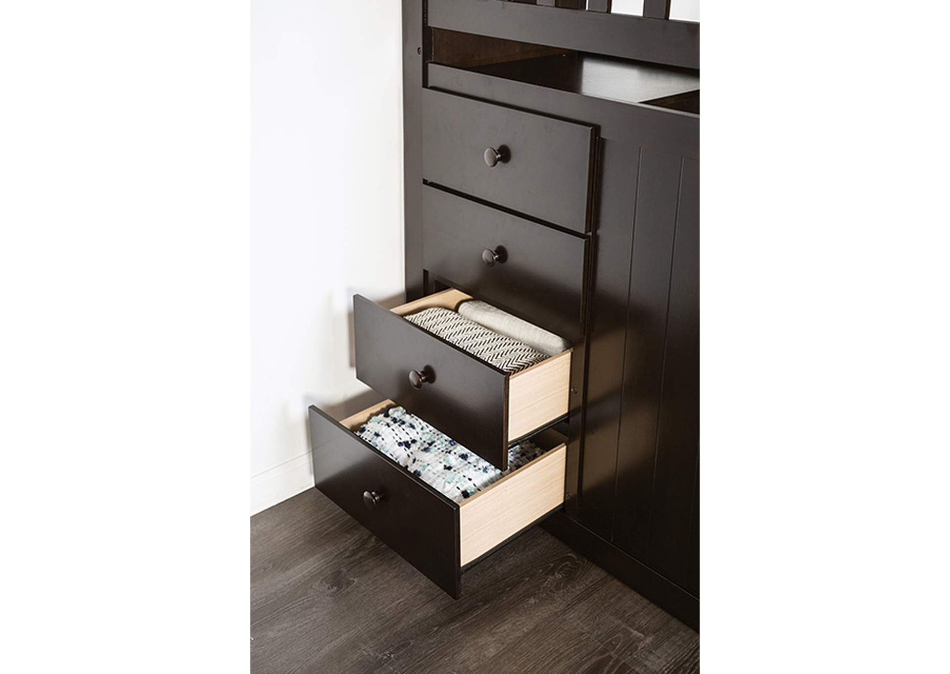 Ontario Twin/Twin Bunk Bed,Furniture of America