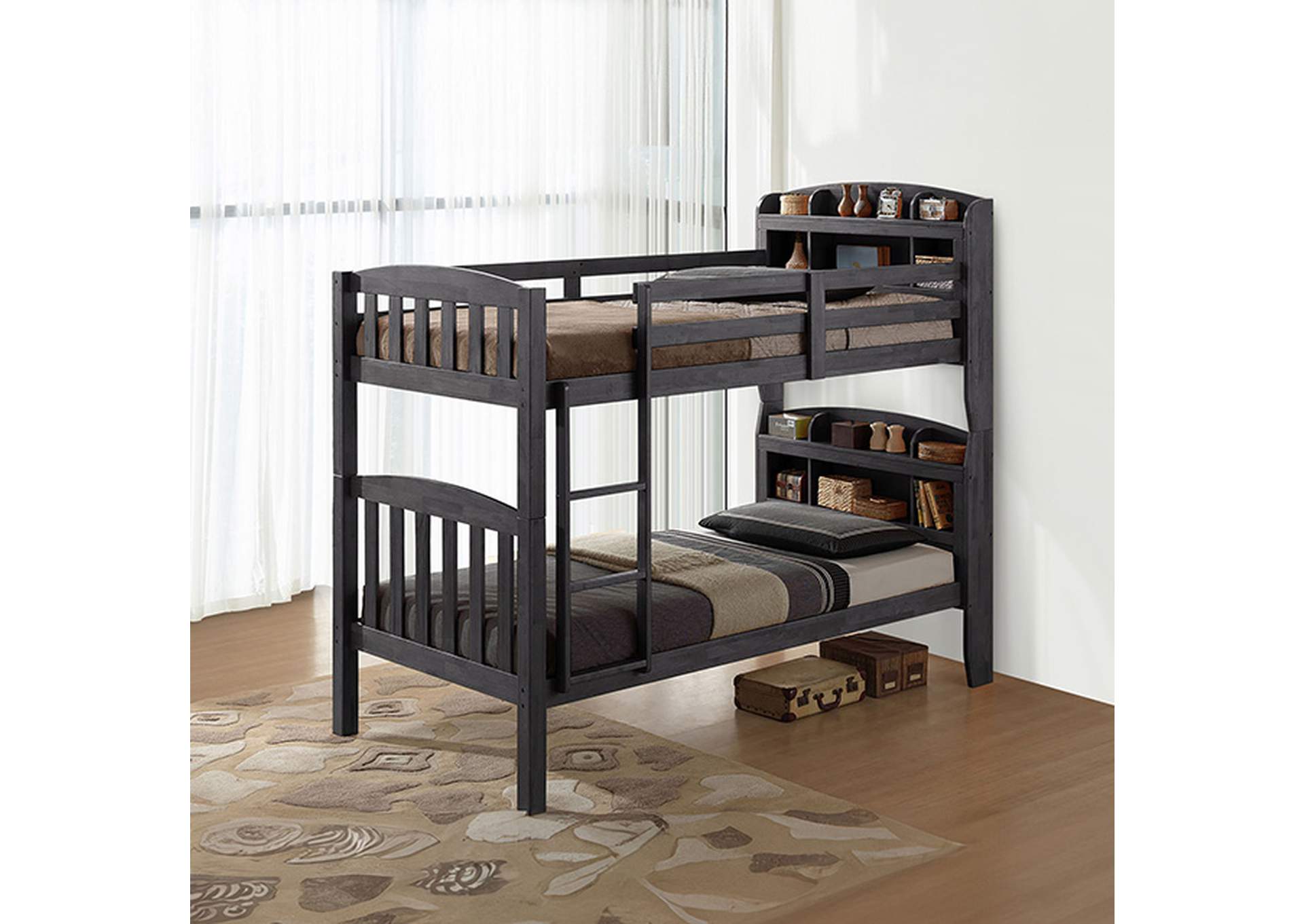 Stutsman Twin/Twin Bunk Bed,Furniture of America