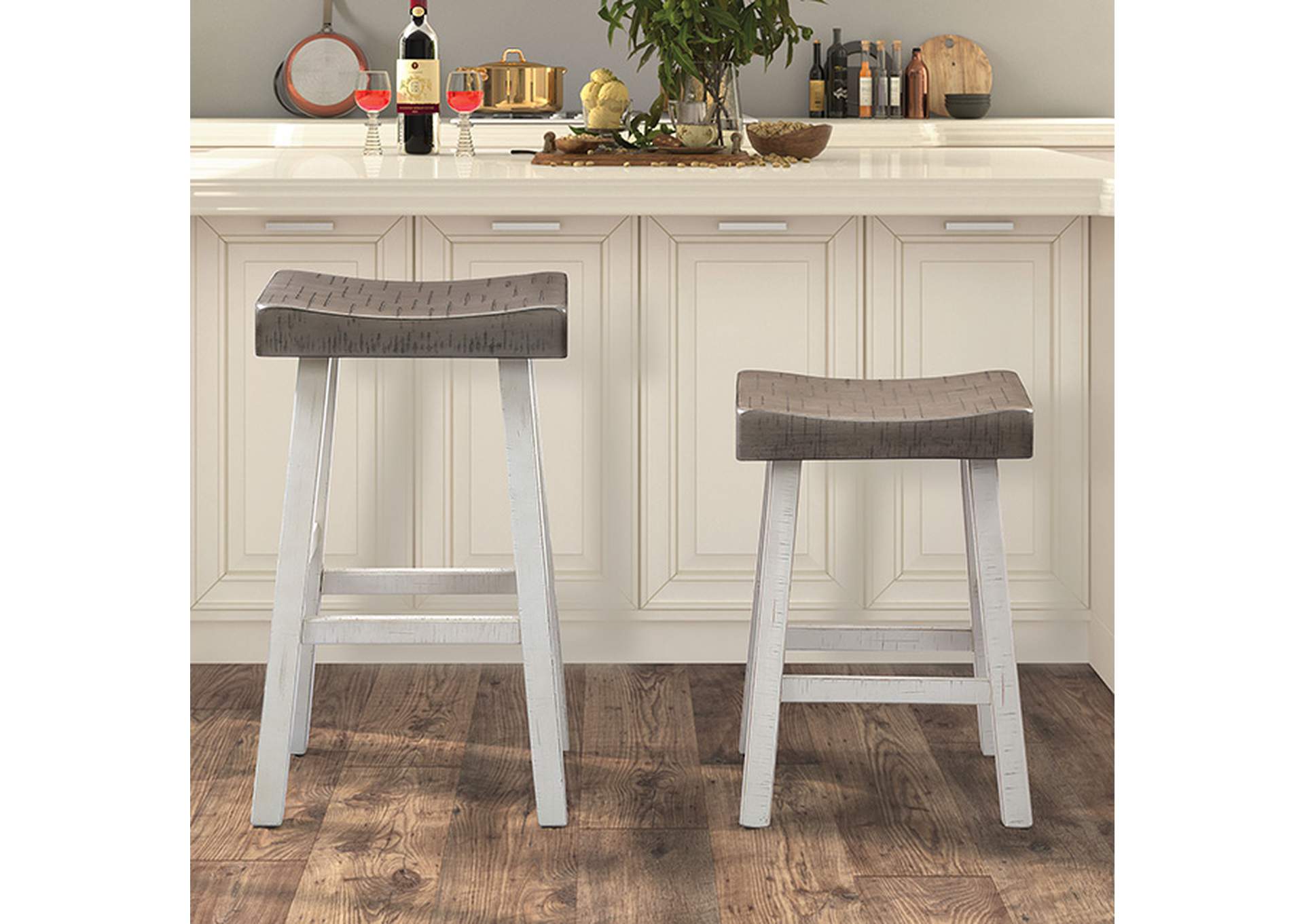 Biasca 29" Stool (2/CTN),Furniture of America