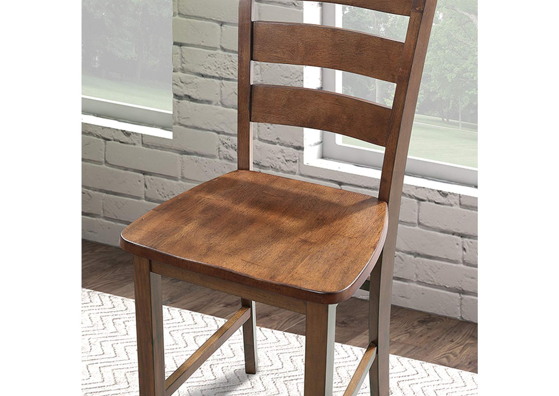 Lubbock 5 Pc. Counter Ht. Table Set,Furniture of America