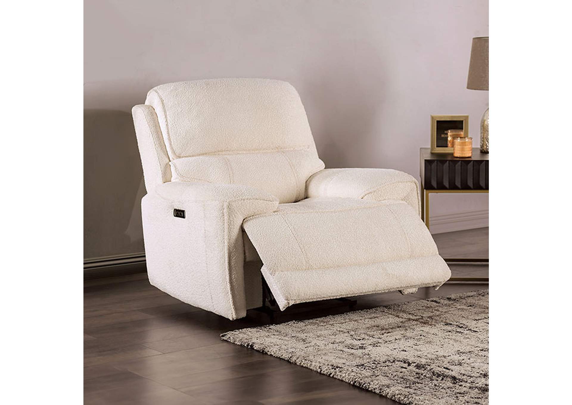 Morcote Power Recliner,Furniture of America