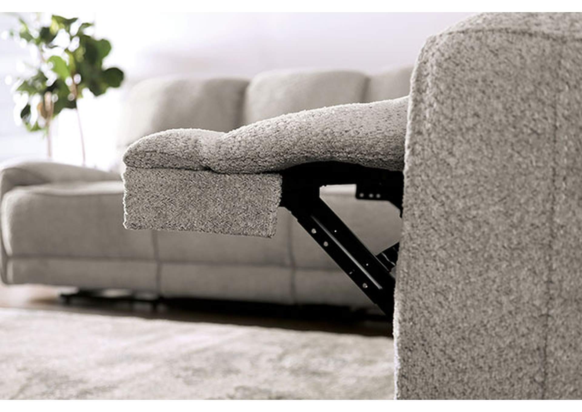 Morcote Power Loveseat,Furniture of America
