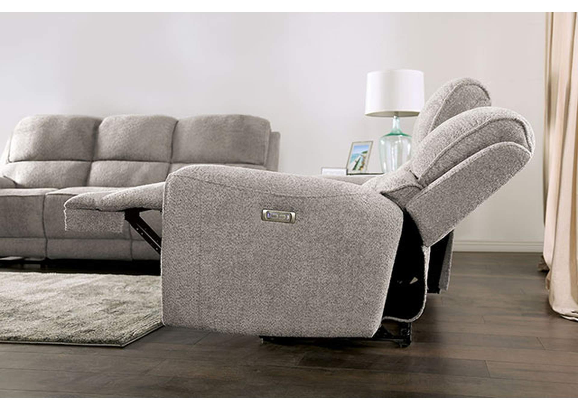 Morcote Power Loveseat,Furniture of America