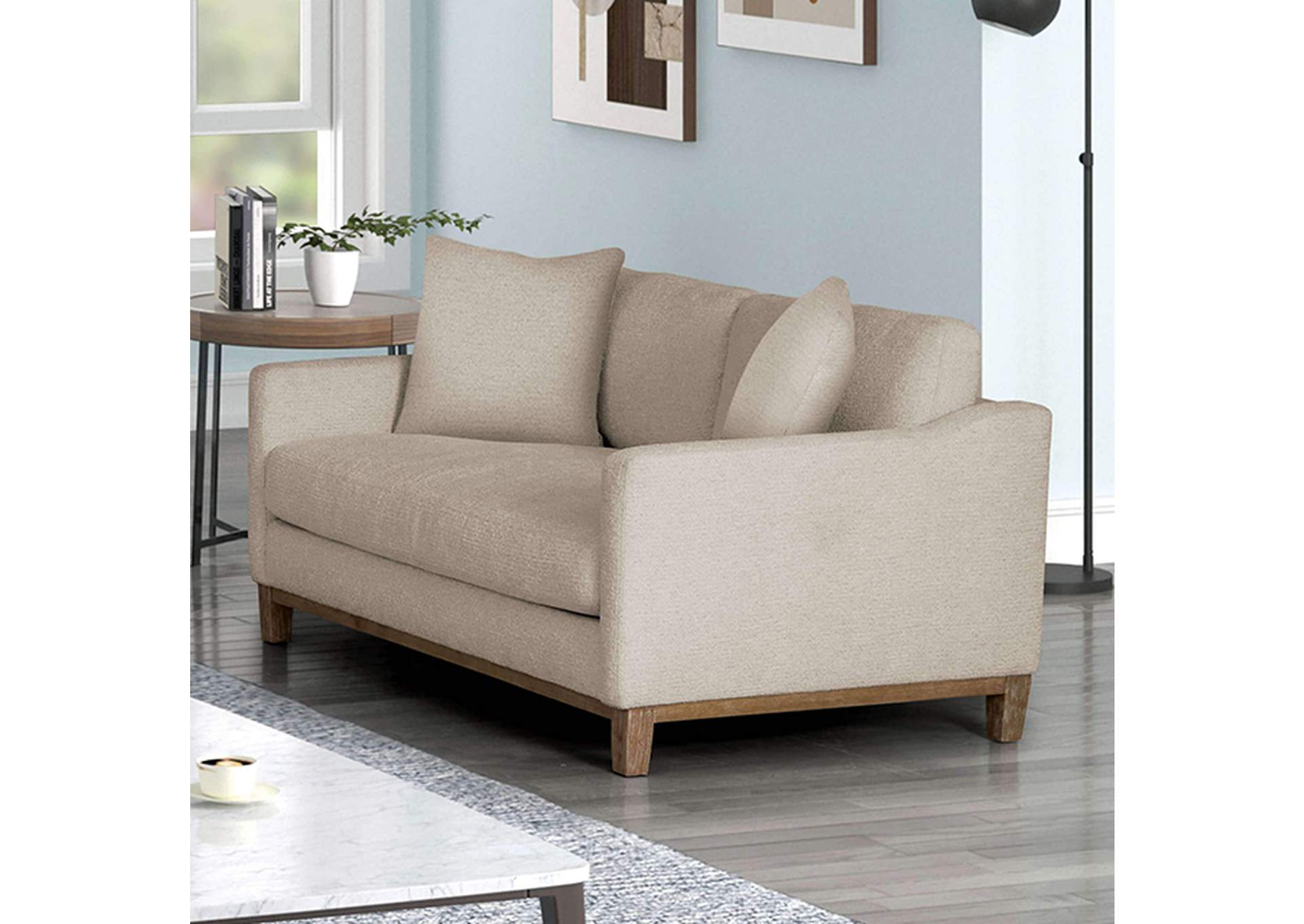 Halden Loveseat,Furniture of America
