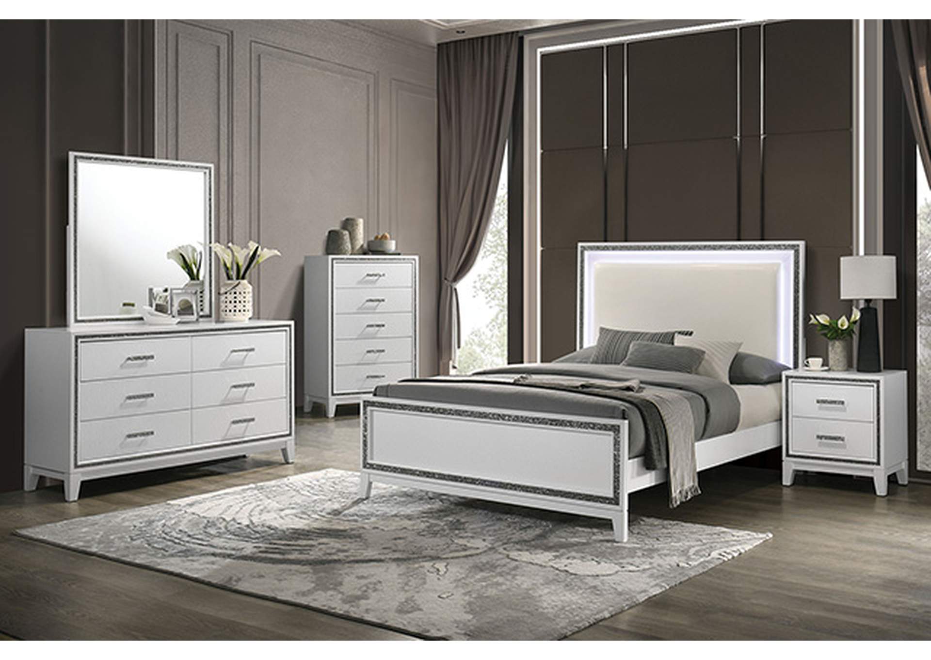 Lucida Mirror,Furniture of America