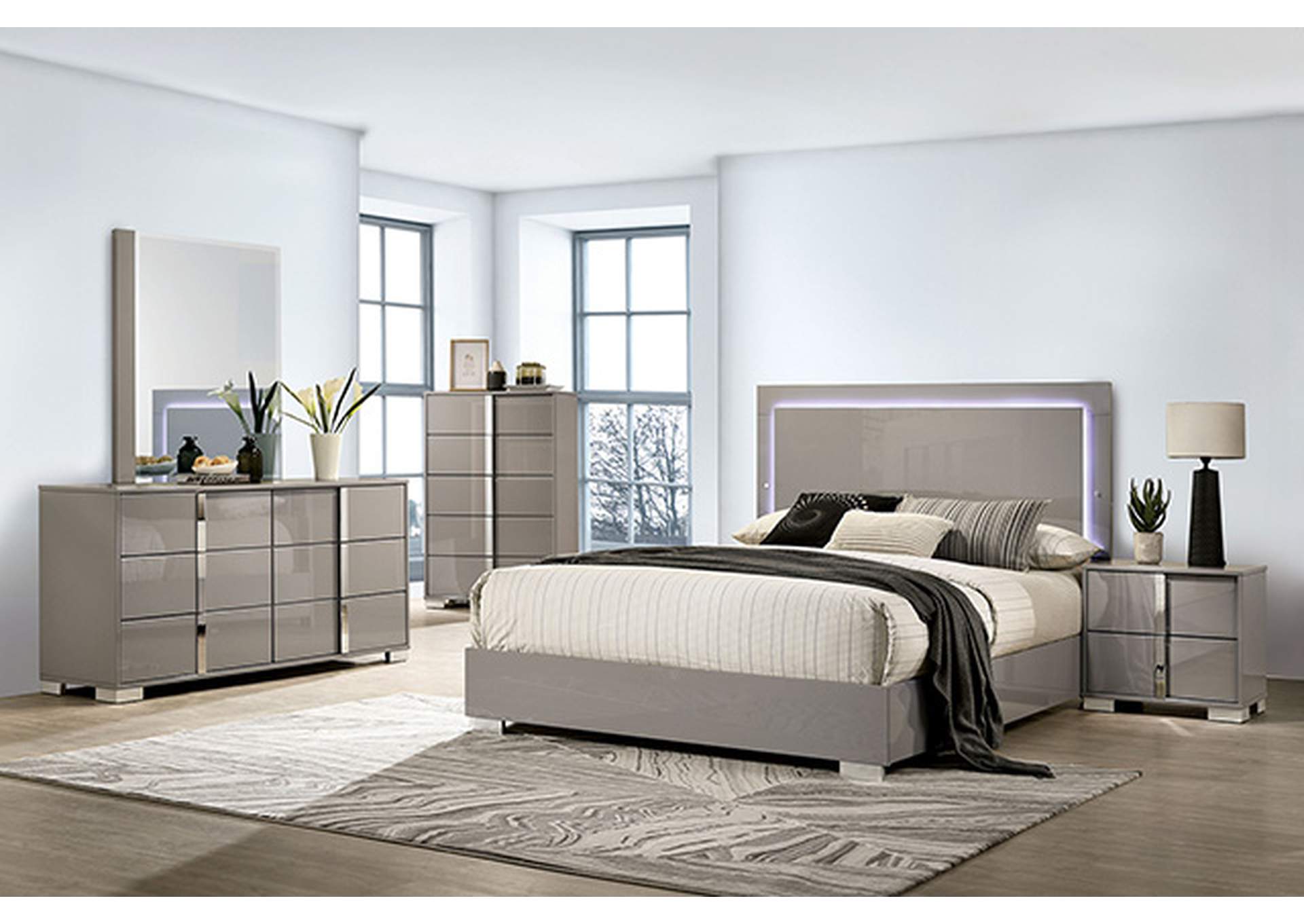Sinistra Mirror,Furniture of America
