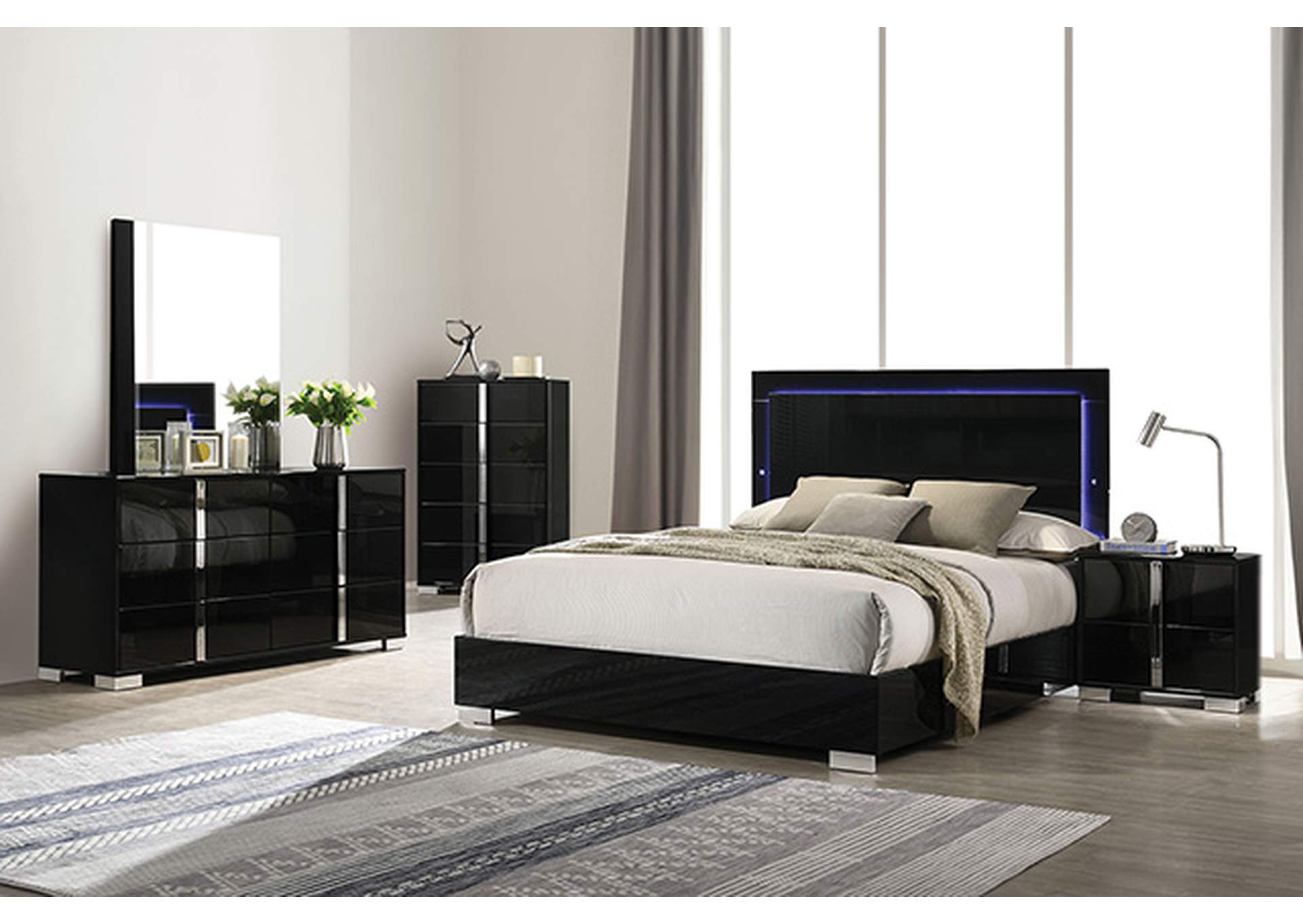 Sinistra Mirror,Furniture of America