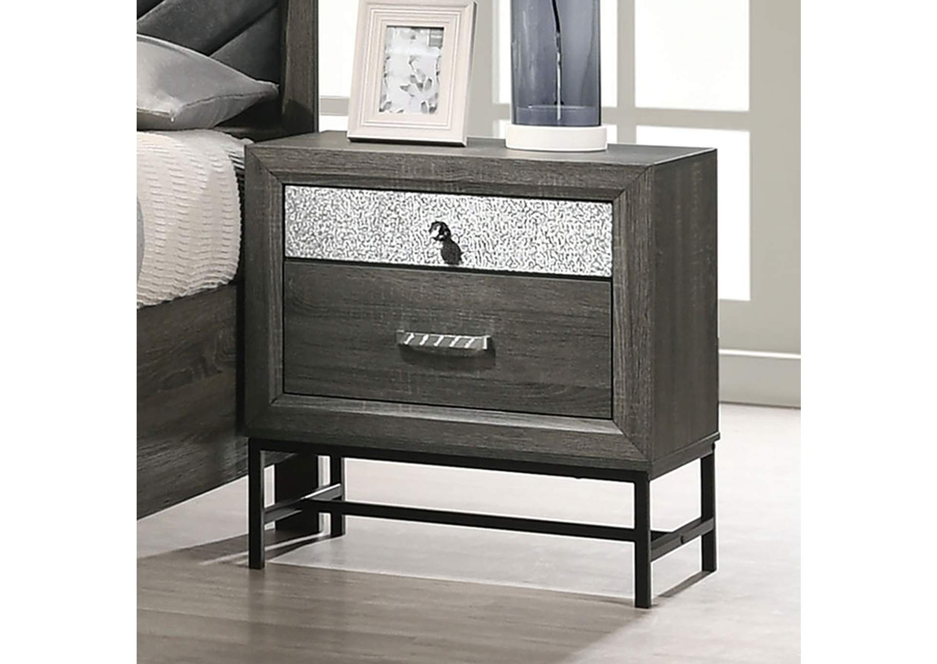 Voleta Night Stand,Furniture of America