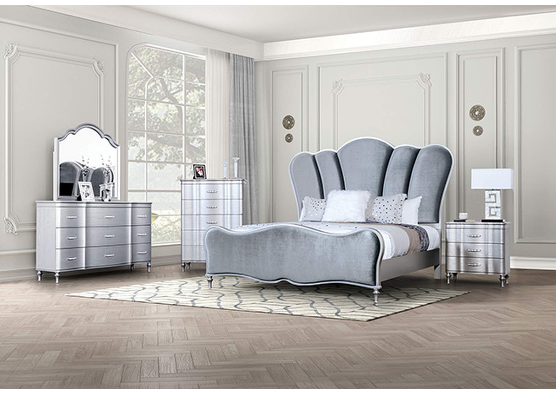 Melodi Parc Mirror,Furniture of America