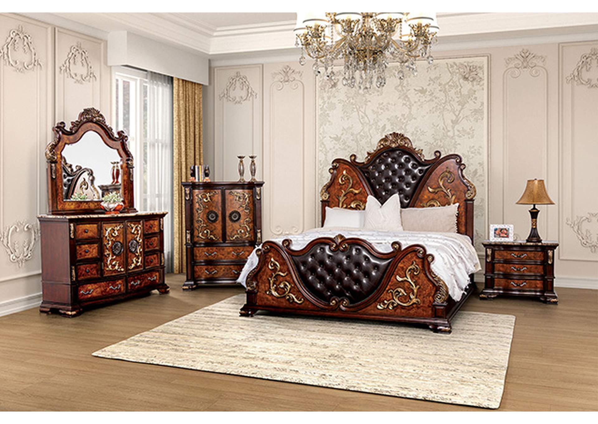 Aquilina Mirror,Furniture of America