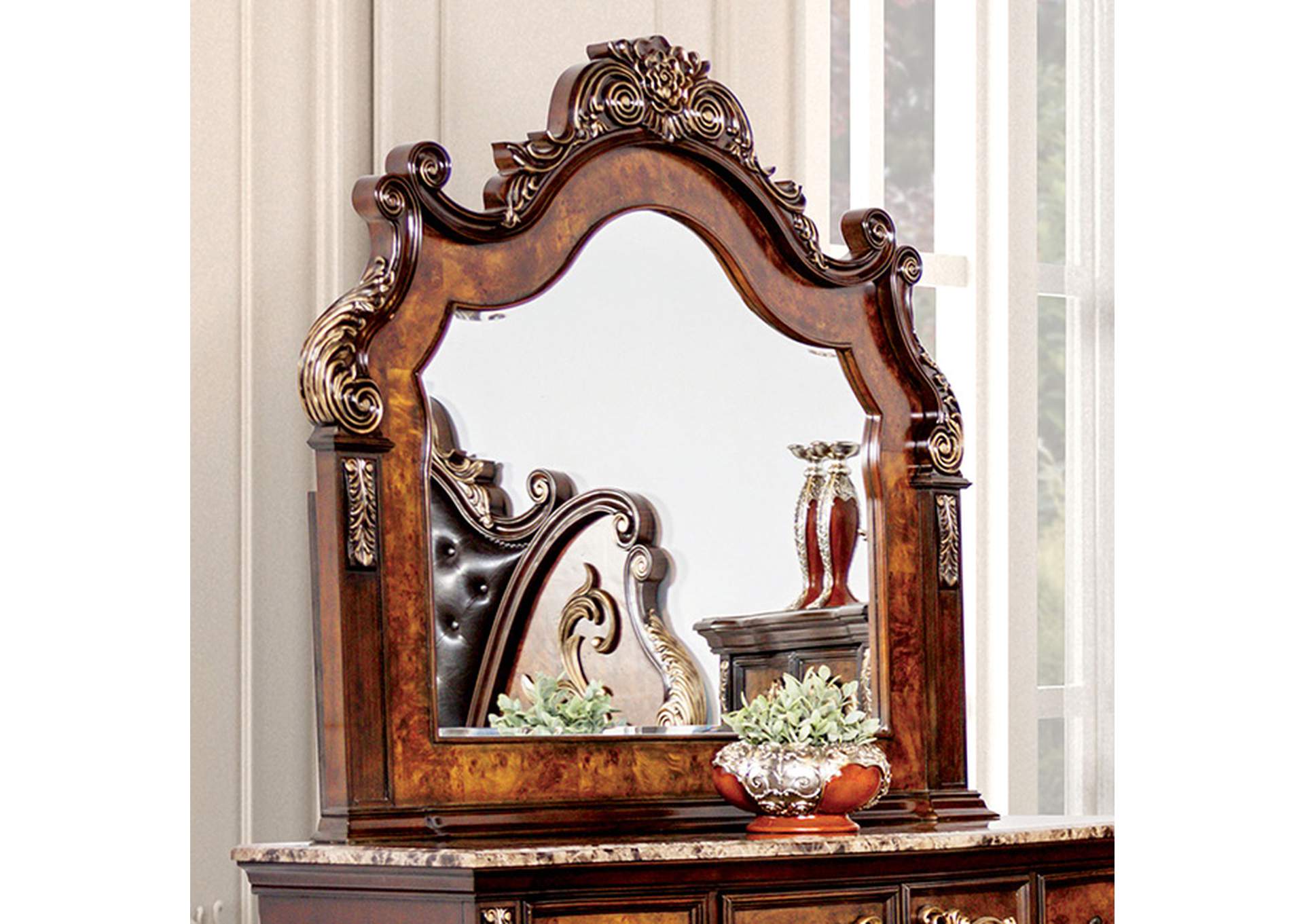 Aquilina Mirror,Furniture of America