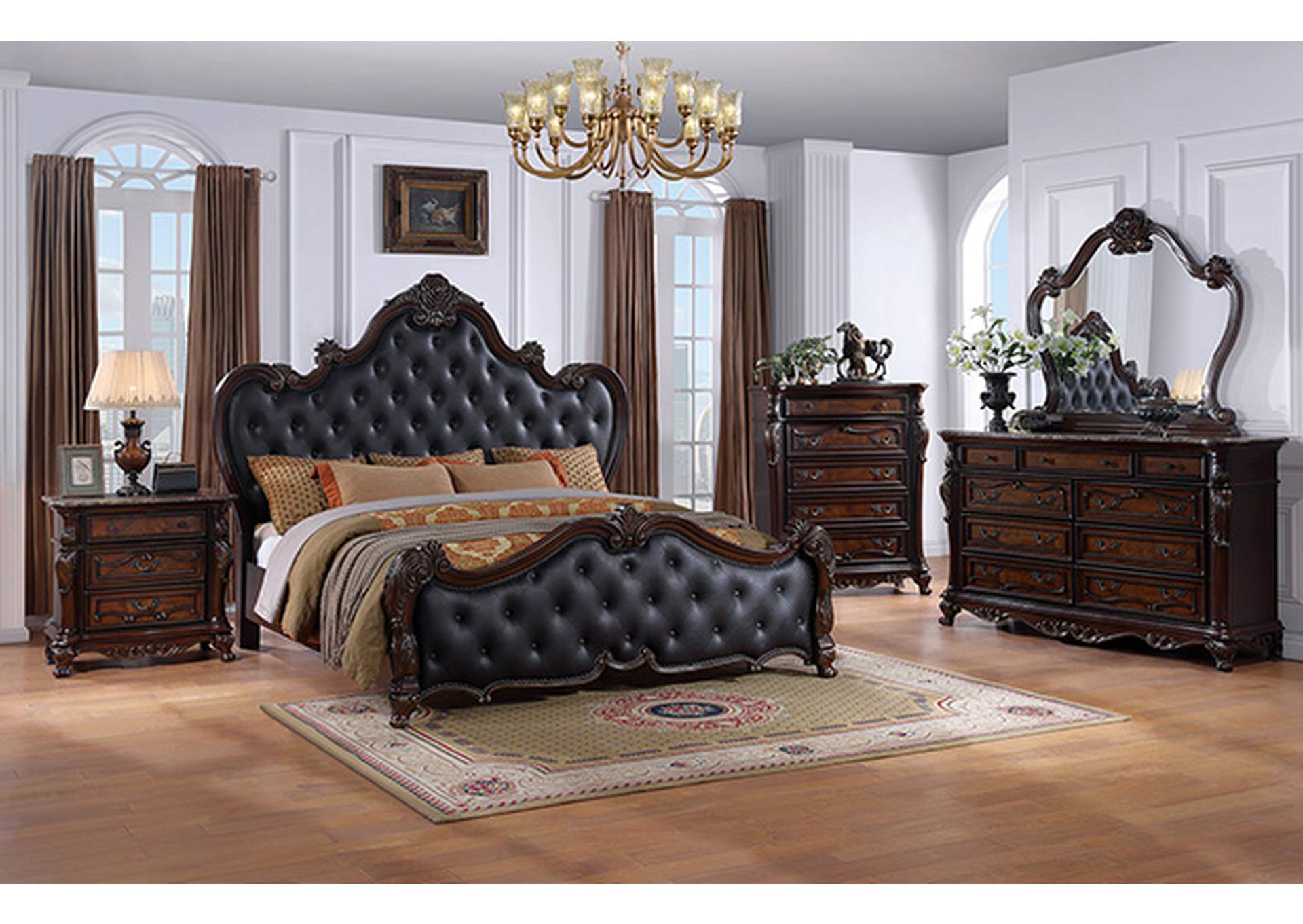 Ventresca Queen Bed,Furniture of America