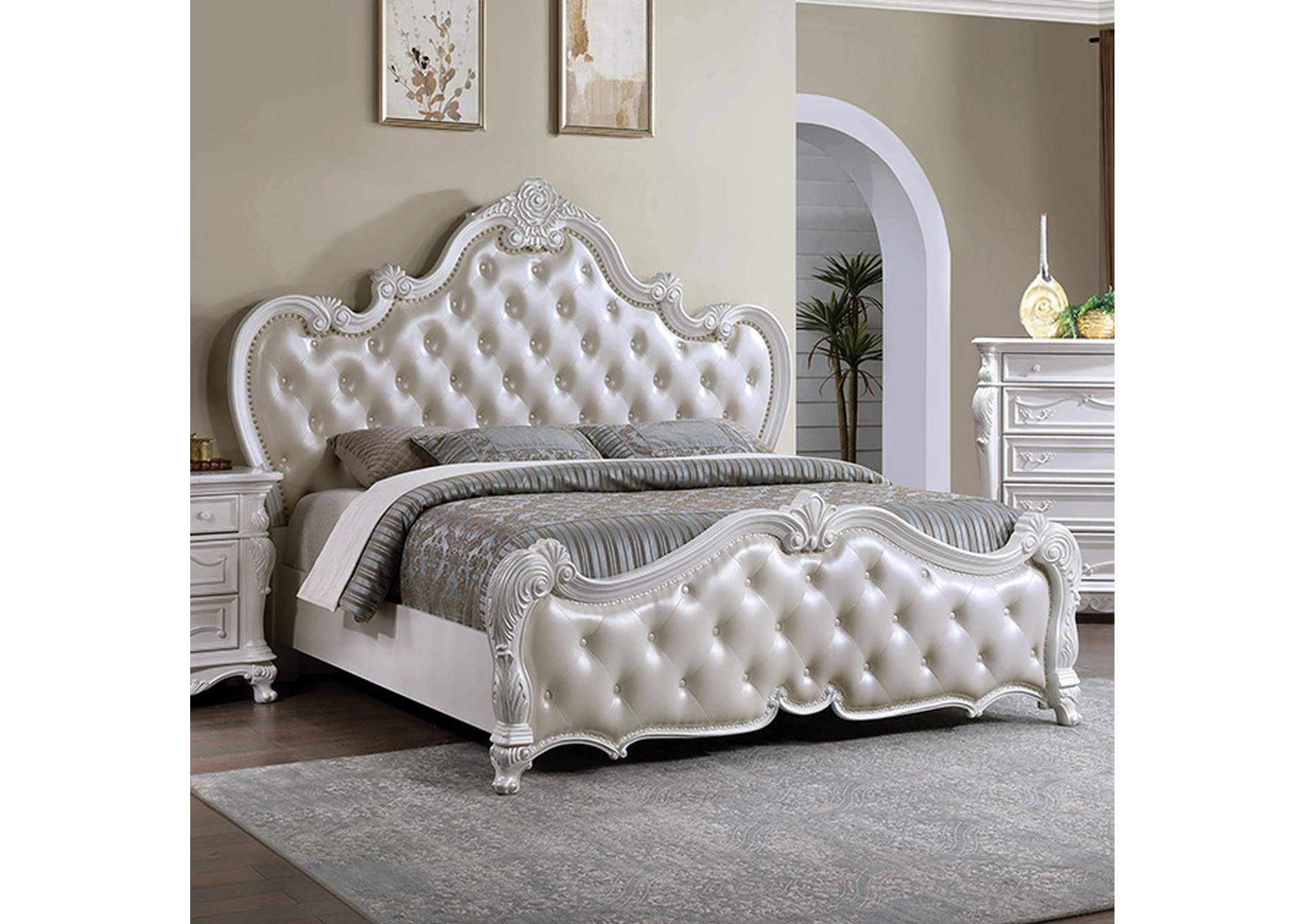 Ventresca Queen Bed,Furniture of America