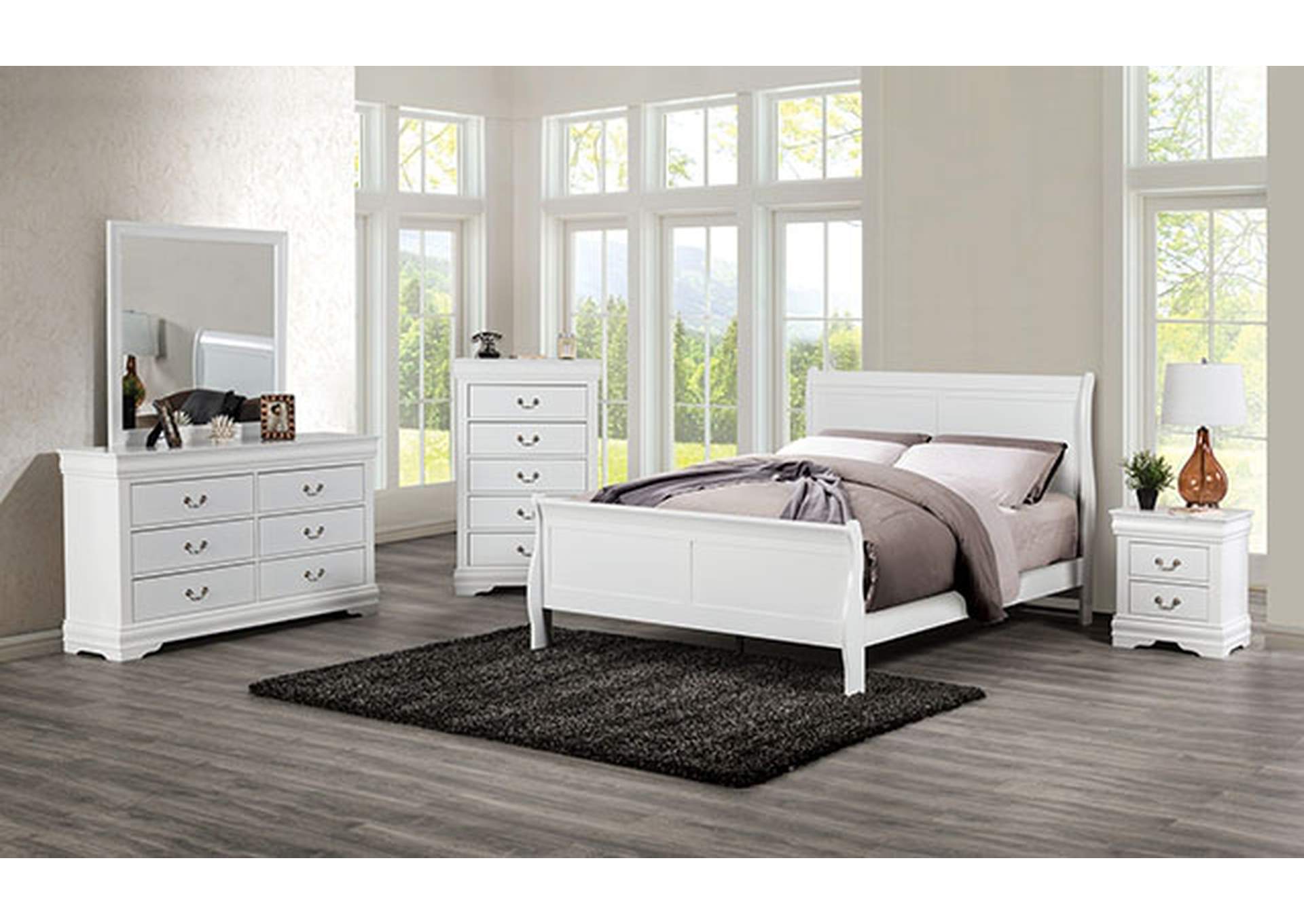 Louis Philippe Night Stand,Furniture of America