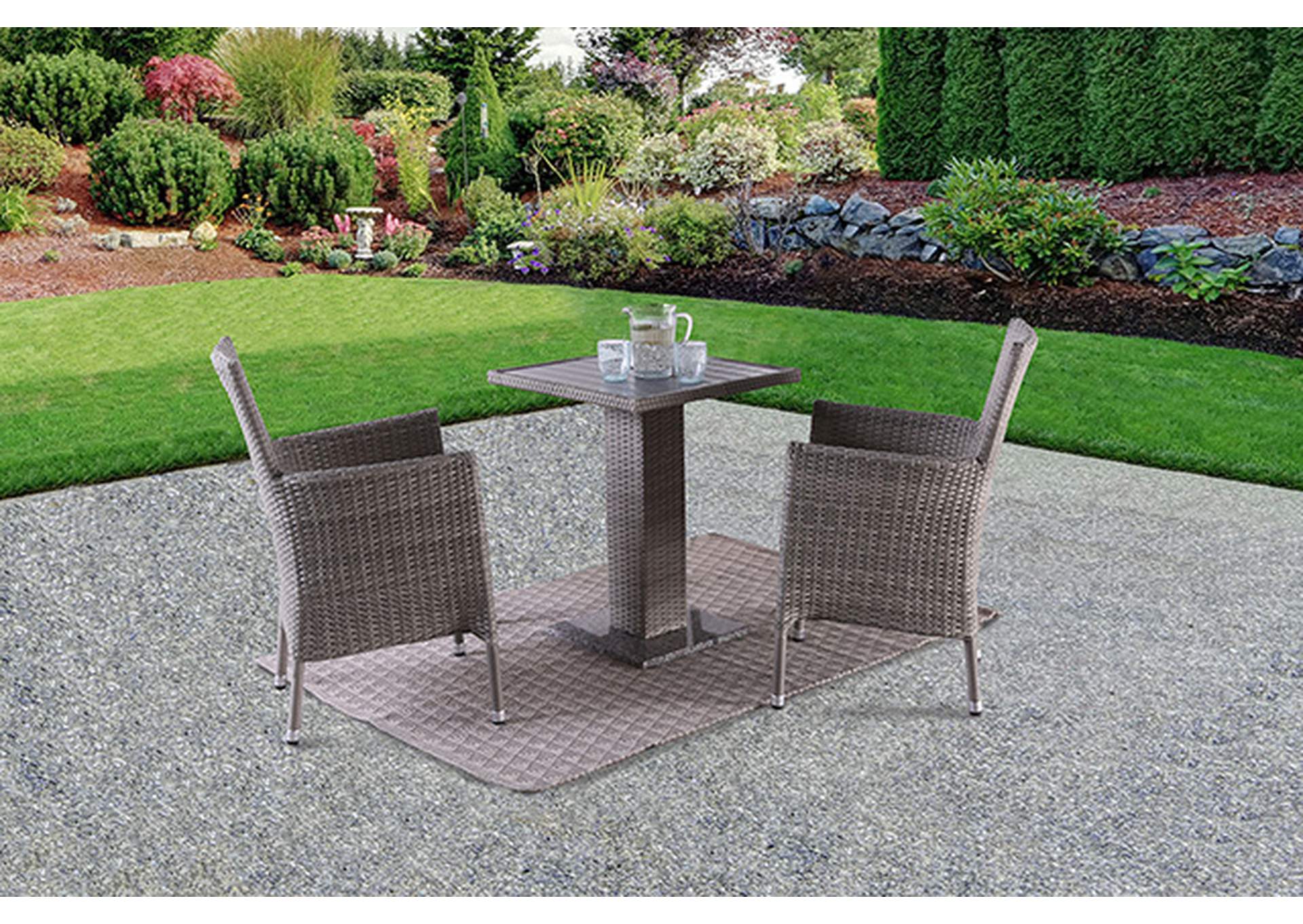 Aminta Patio Bistro Set,Furniture of America