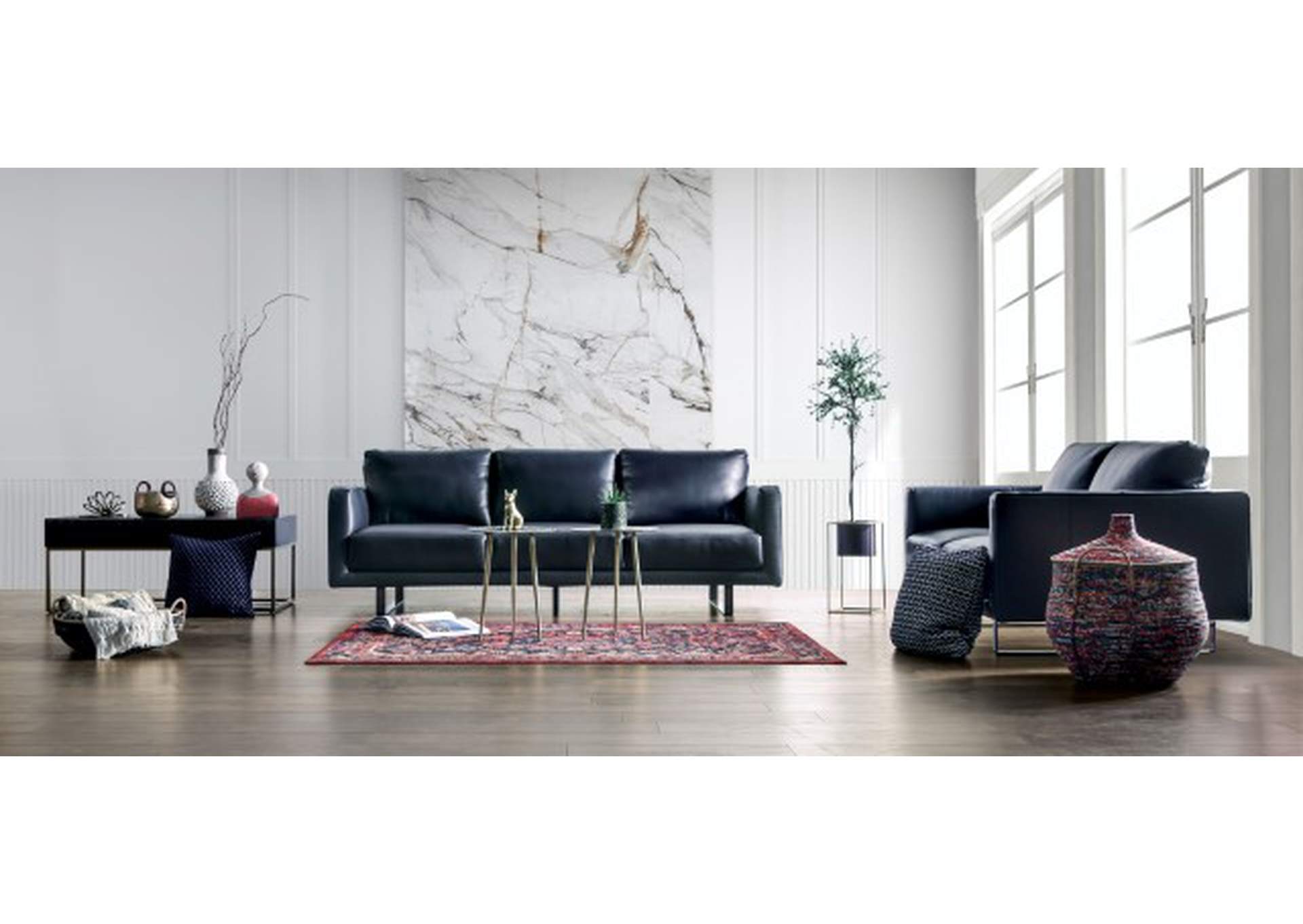 Mezzanotte Sofa,Furniture of America