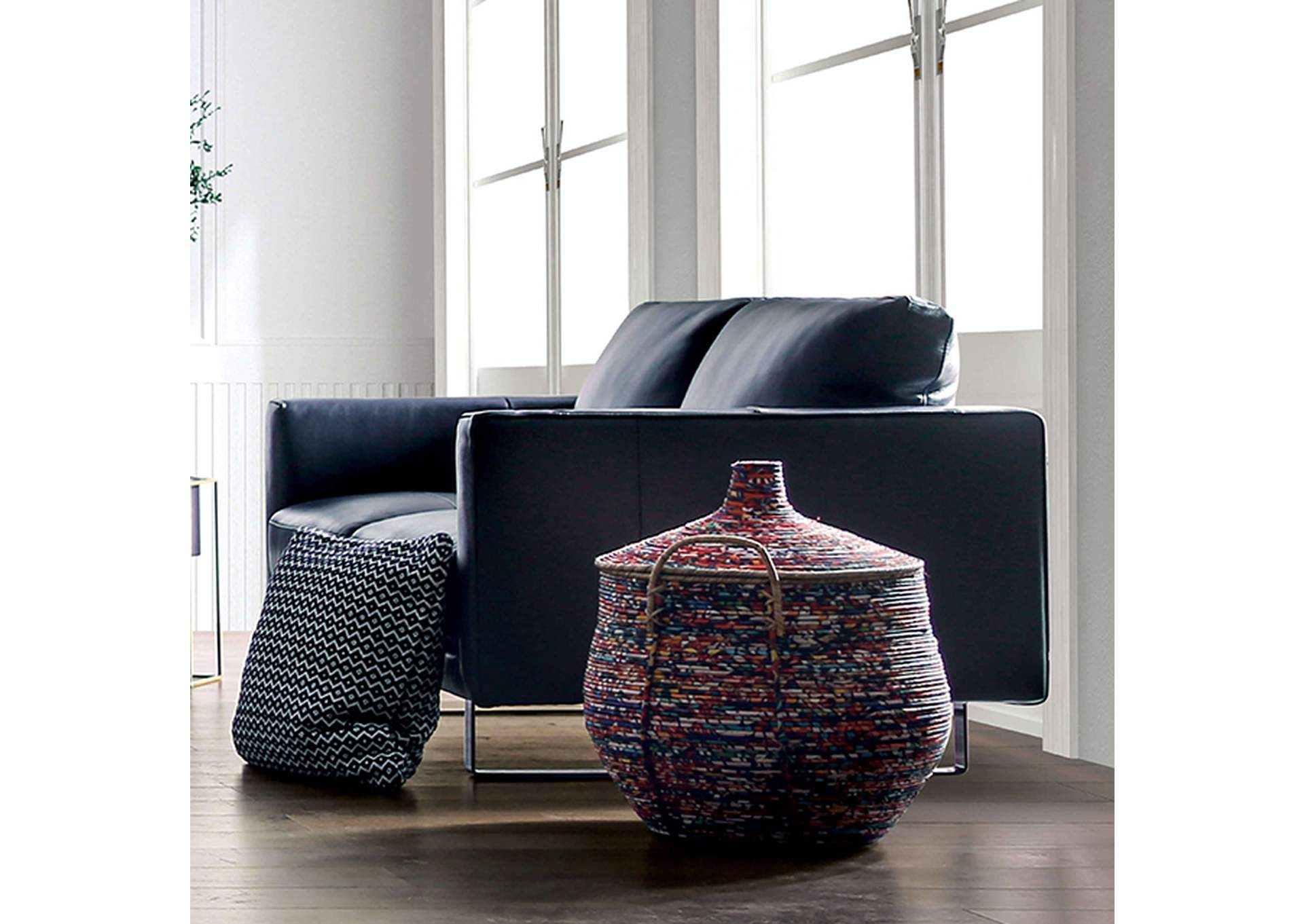 Mezzanotte Loveseat,Furniture of America
