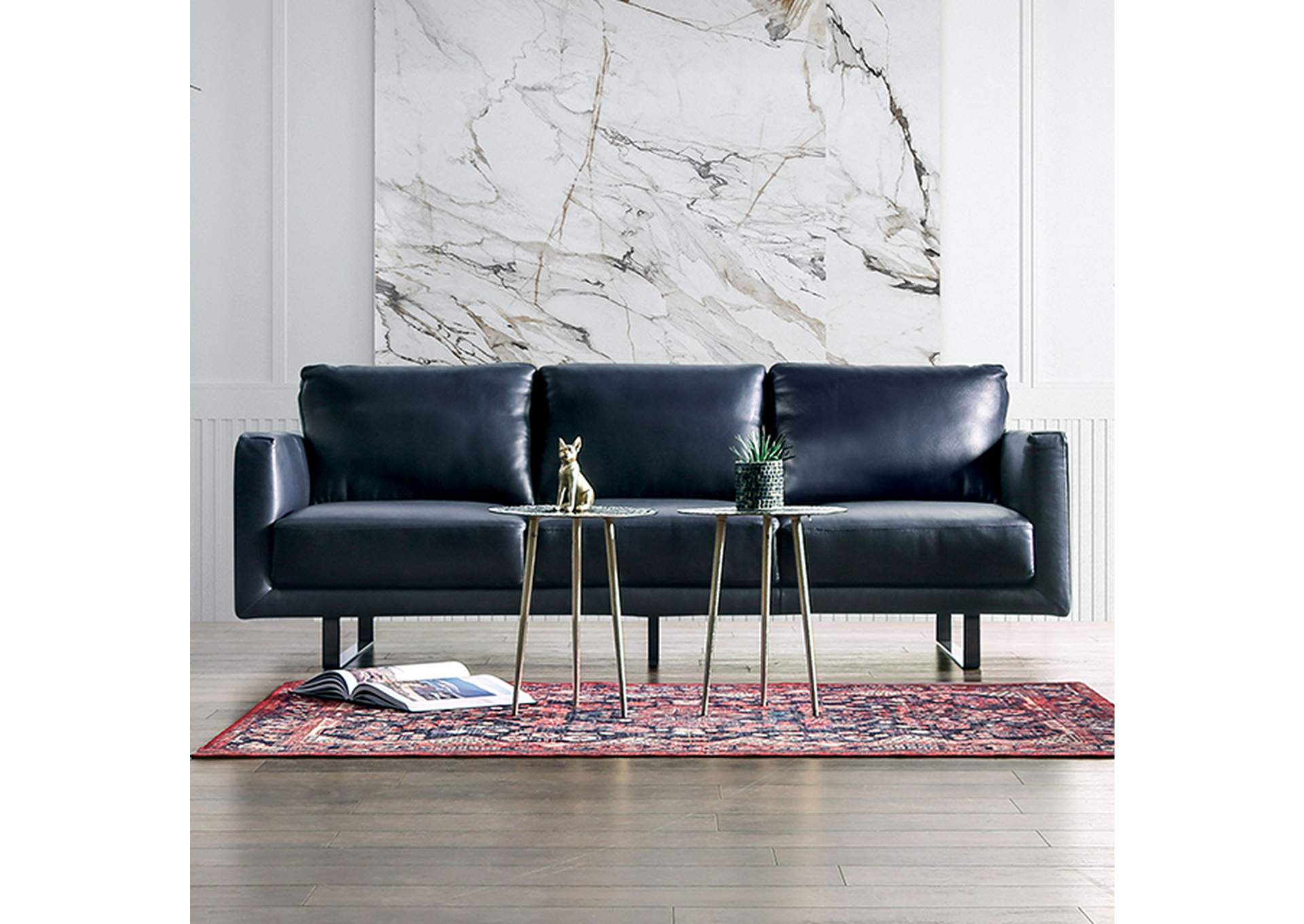 Mezzanotte Sofa,Furniture of America